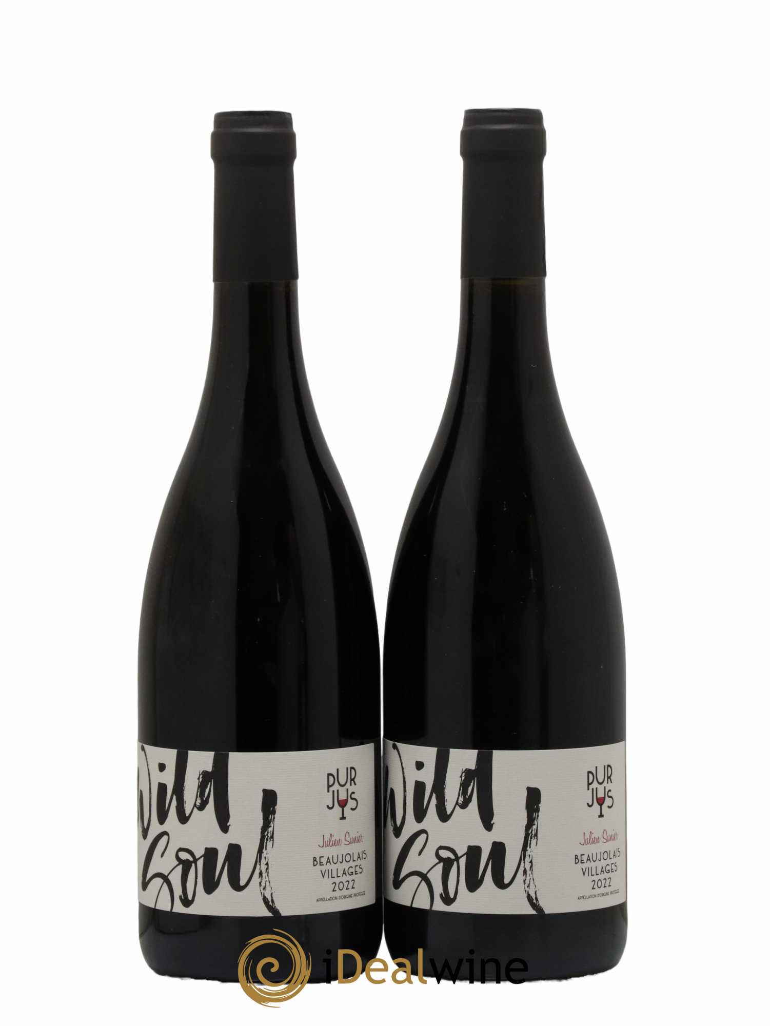 Beaujolais Villages Wild Soul Domaine Julien Sunier 2022 - Lot de 2 bouteilles - 0
