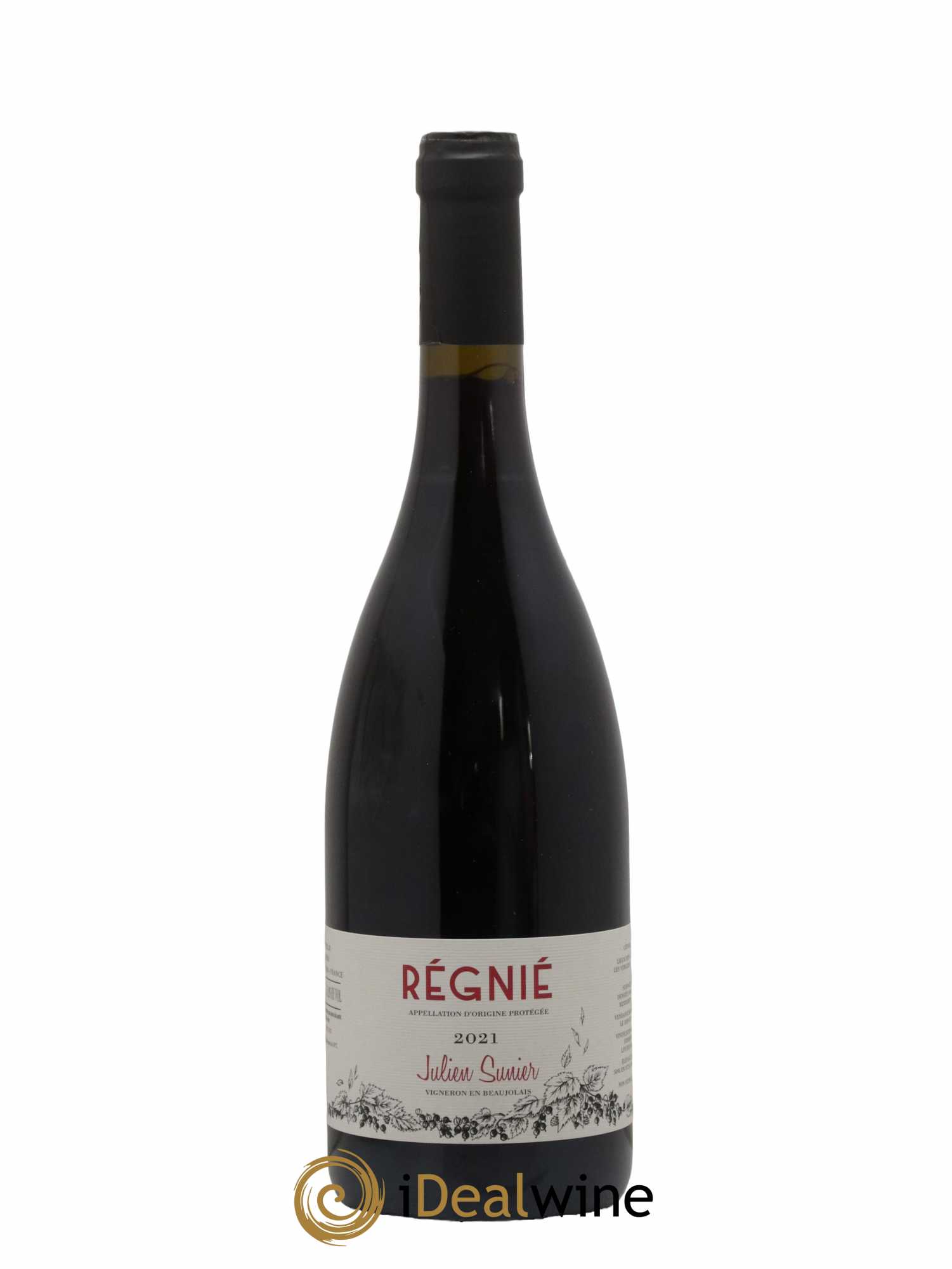 Régnié Domaine Julien Sunier 2021 - Lot de 1 bouteille - 0