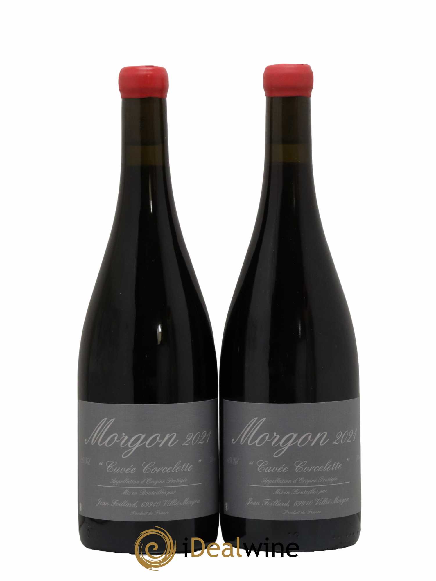 Morgon Corcelette Jean Foillard 2021 - Lot de 2 bouteilles - 0