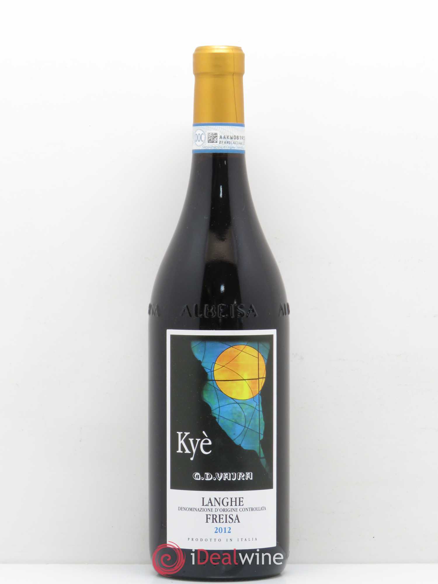 Langhe DOC G.D. Vajra Freisa Kyè 2012 - Lot de 1 bouteille - 0