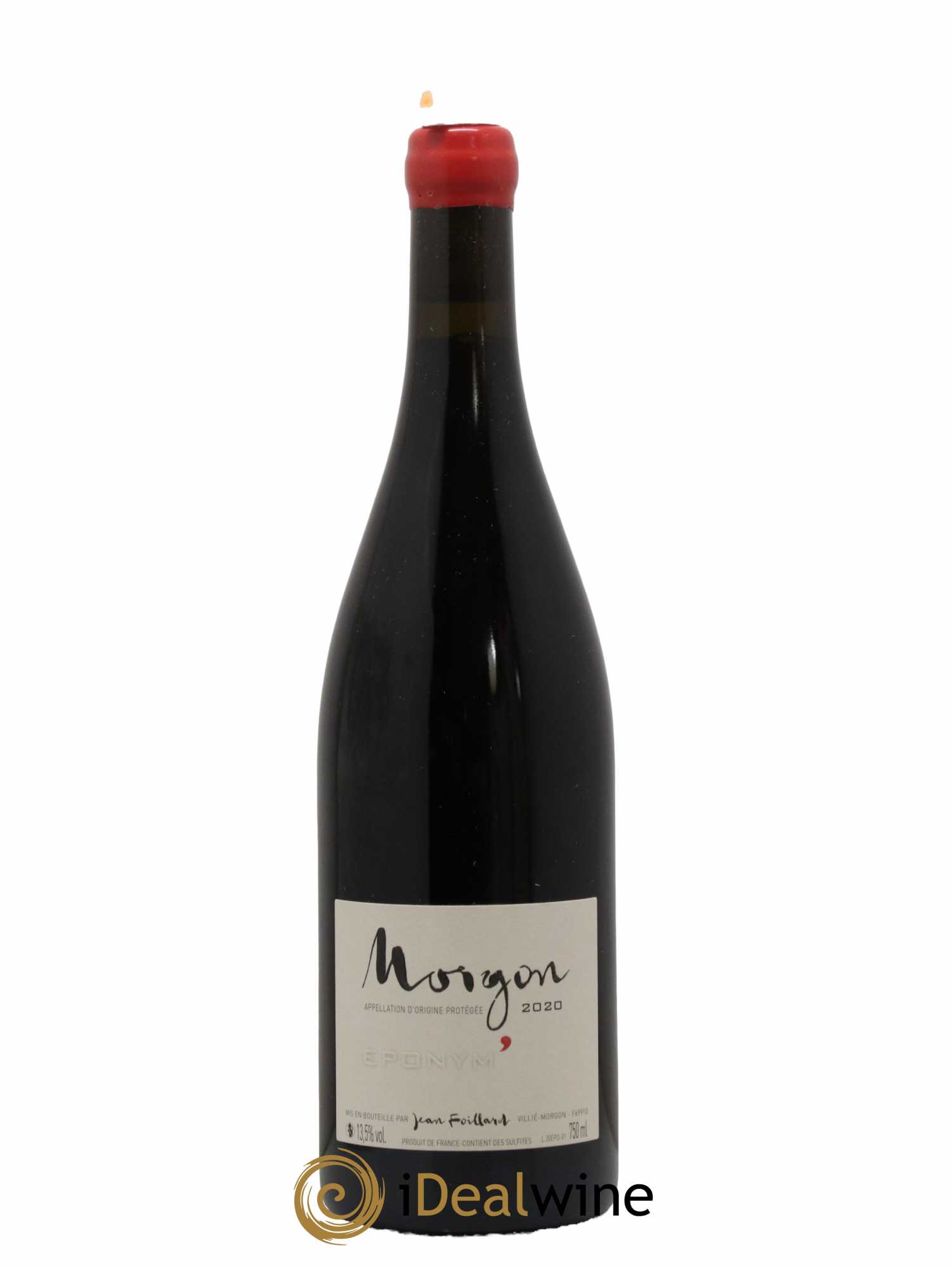 Morgon Eponym' Jean Foillard 2020 - Lot de 1 bouteille - 0