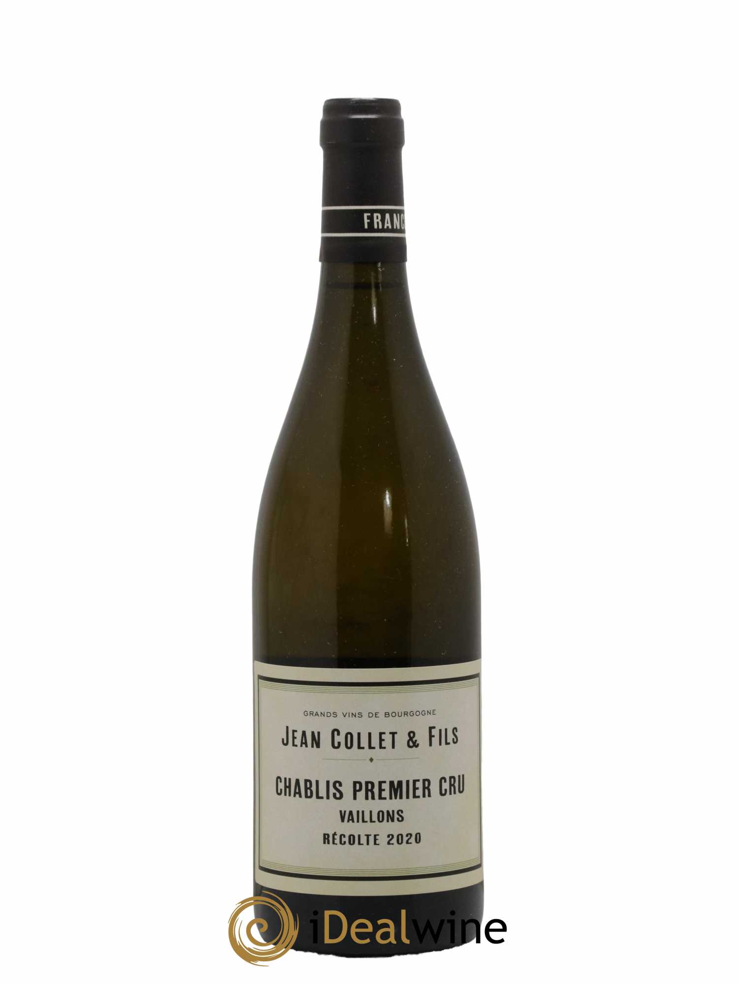 Chablis 1er Cru Vaillons Jean Collet 2020 - Lot de 1 bouteille - 0