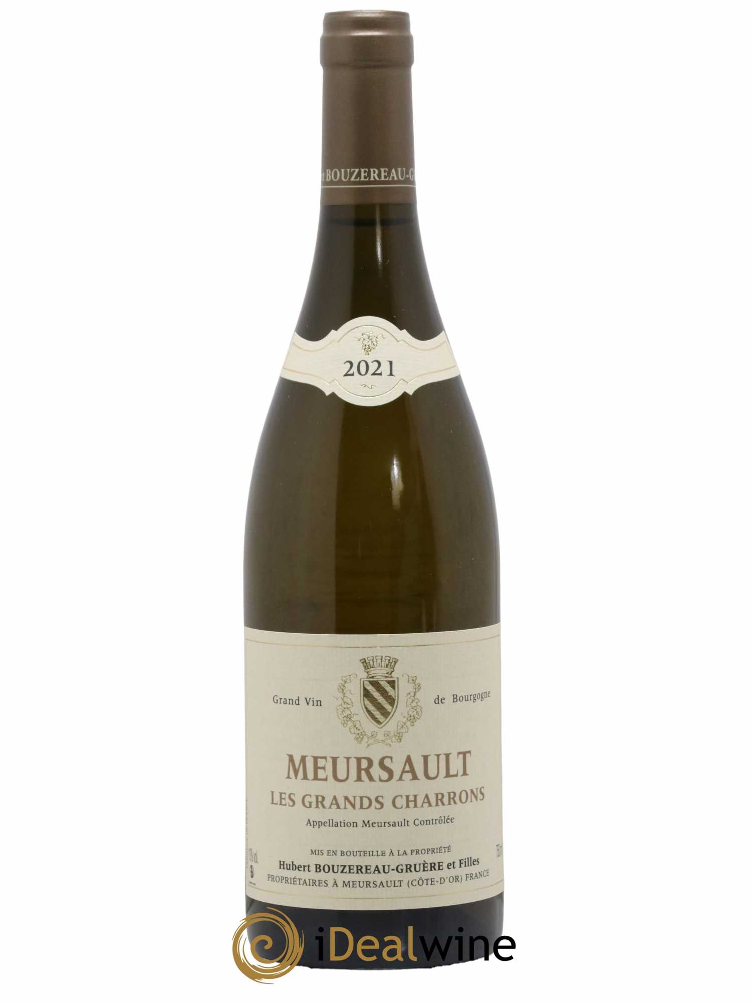 Meursault 1er Cru Les Grands Charrons Domaine Bouzereau-Gruère 2021 - Lot de 1 bouteille - 0