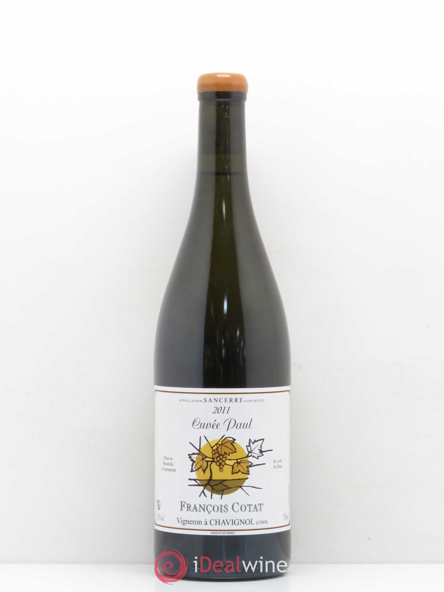 Sancerre cuvee Paul François Cotat 2011 - Posten von 1 Flasche - 0