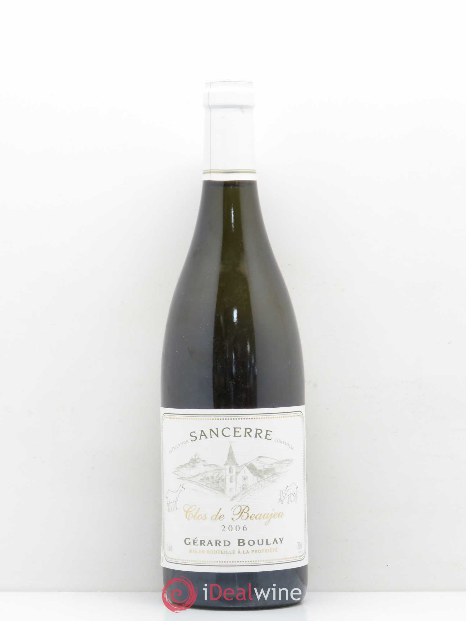 Sancerre Clos de Beaujeu Gérard Boulay 2006 - Lot de 1 bouteille - 0