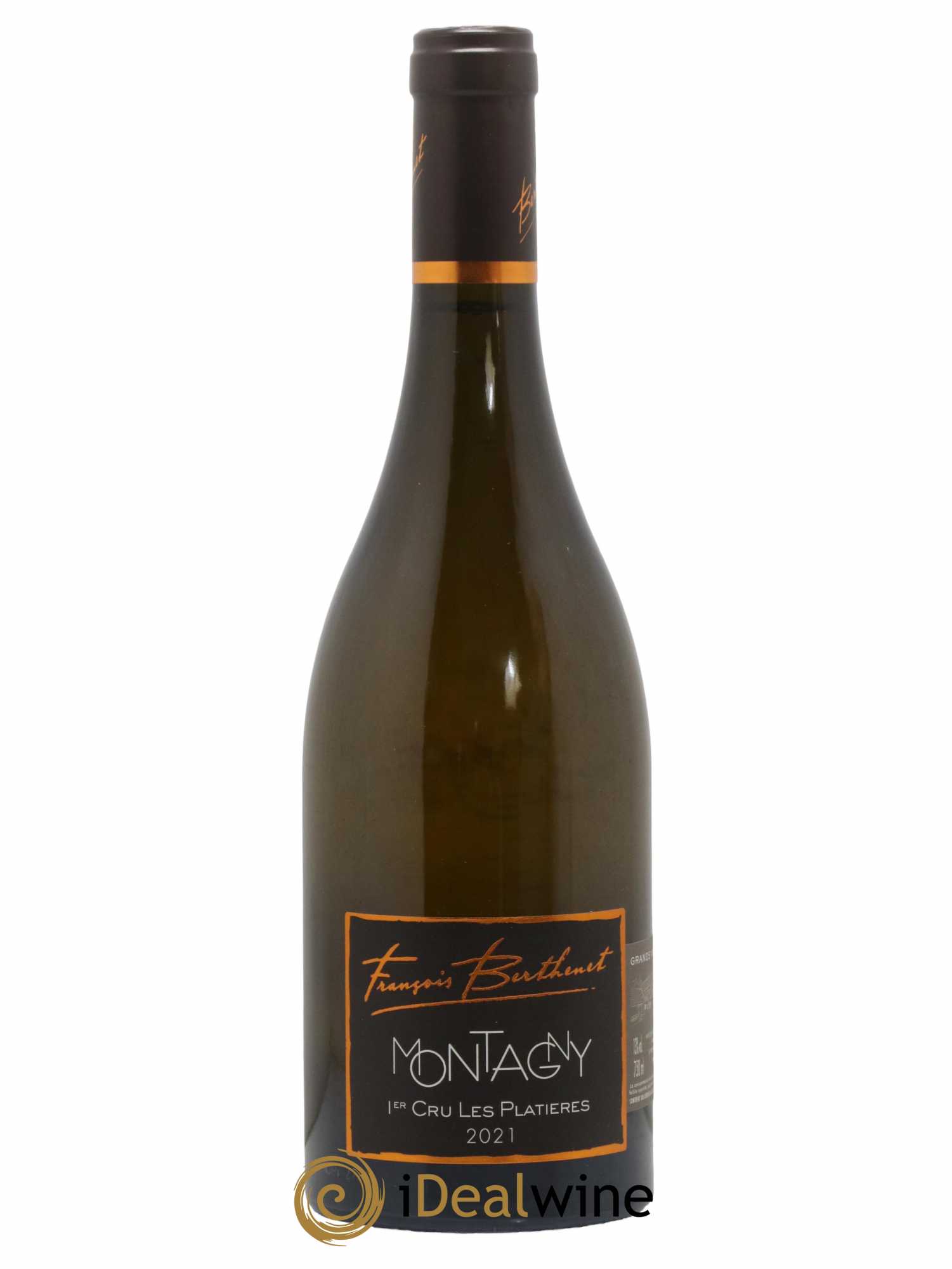 Montagny 1er Cru Les Platieres Domaine Berthenet 2021 - Lot de 1 bouteille - 0