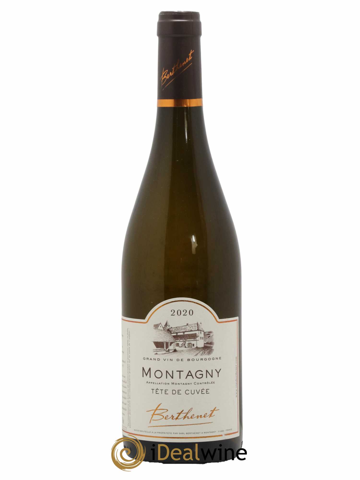 Montagny Tête de Cuvée Domaine Berthenet 2020 - Lot de 1 bouteille - 0