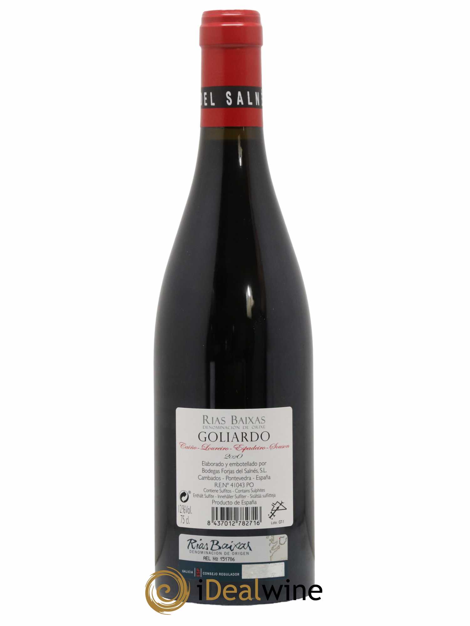 Espagne Rias Baixas Goliardo Forjas del Salnés 2020 - Lot de 1 bouteille - 1