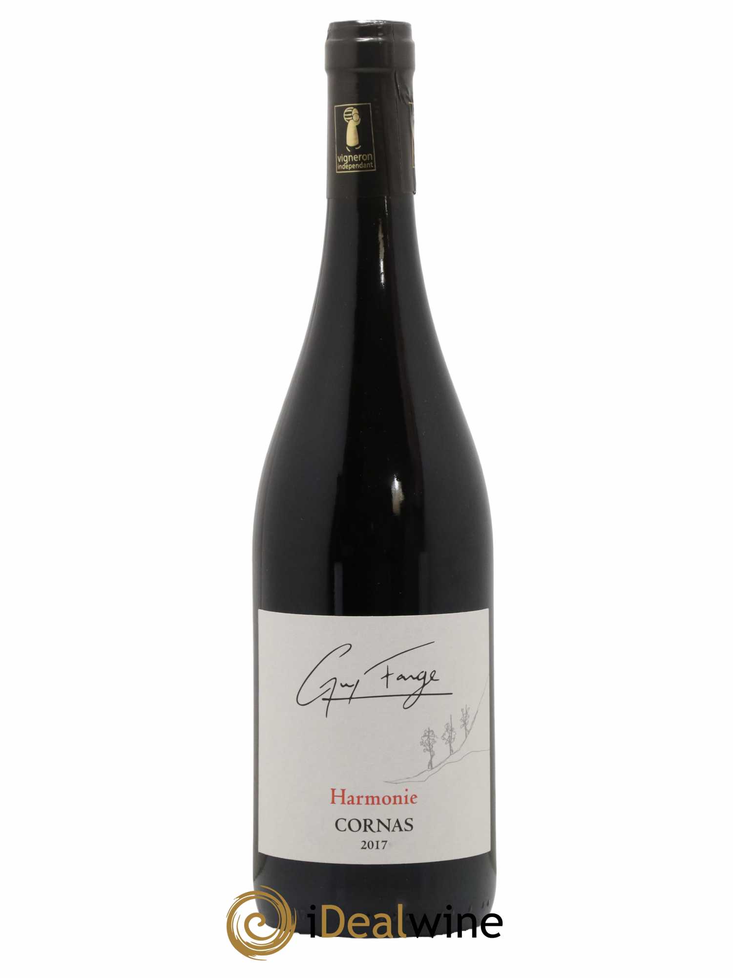 Cornas Harmonie Guy Farge 2017 - Lot de 1 bouteille - 0