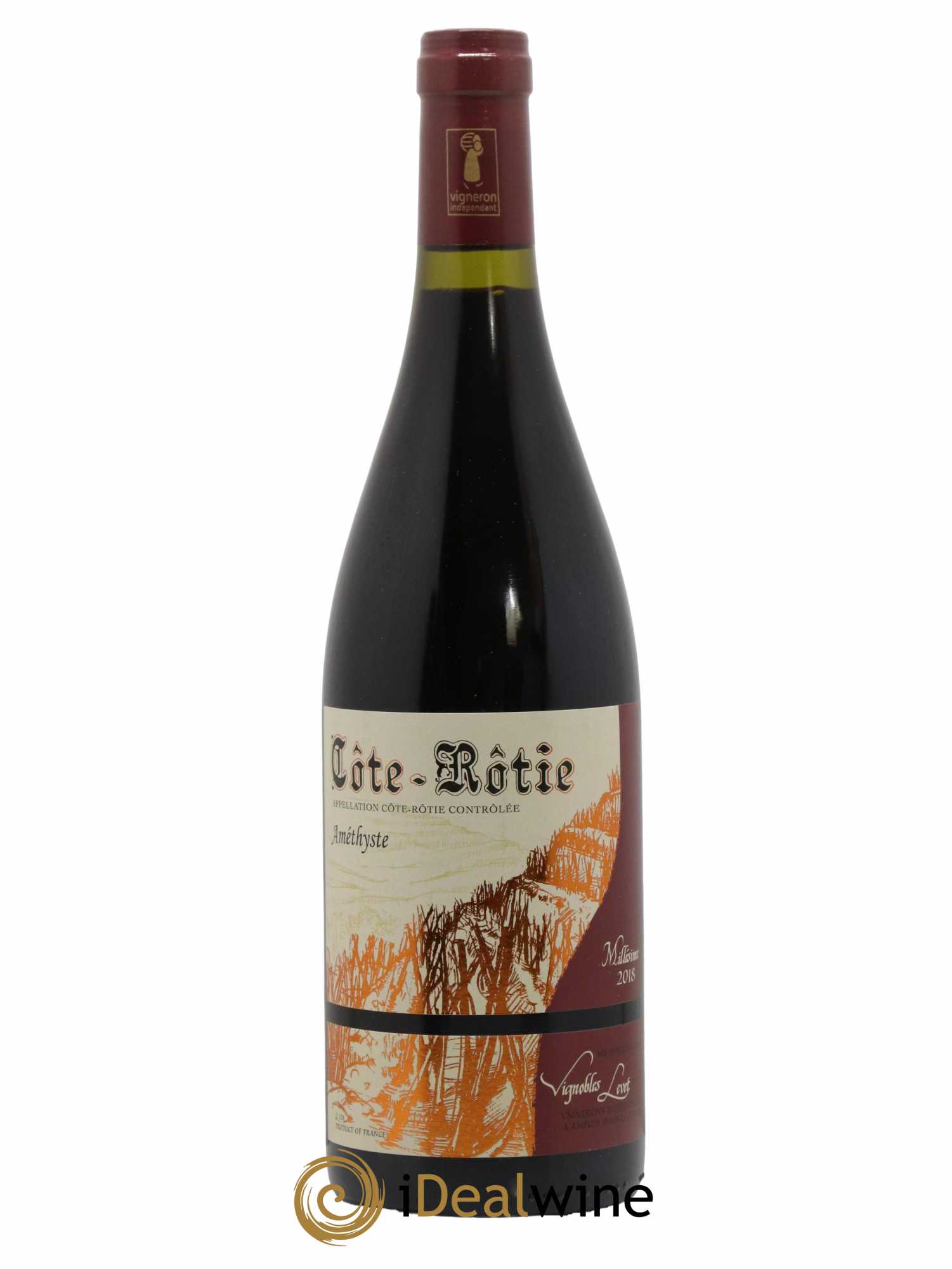 Côte-Rôtie Améthyste Vignobles Levet 2018 - Lot de 1 bouteille - 0