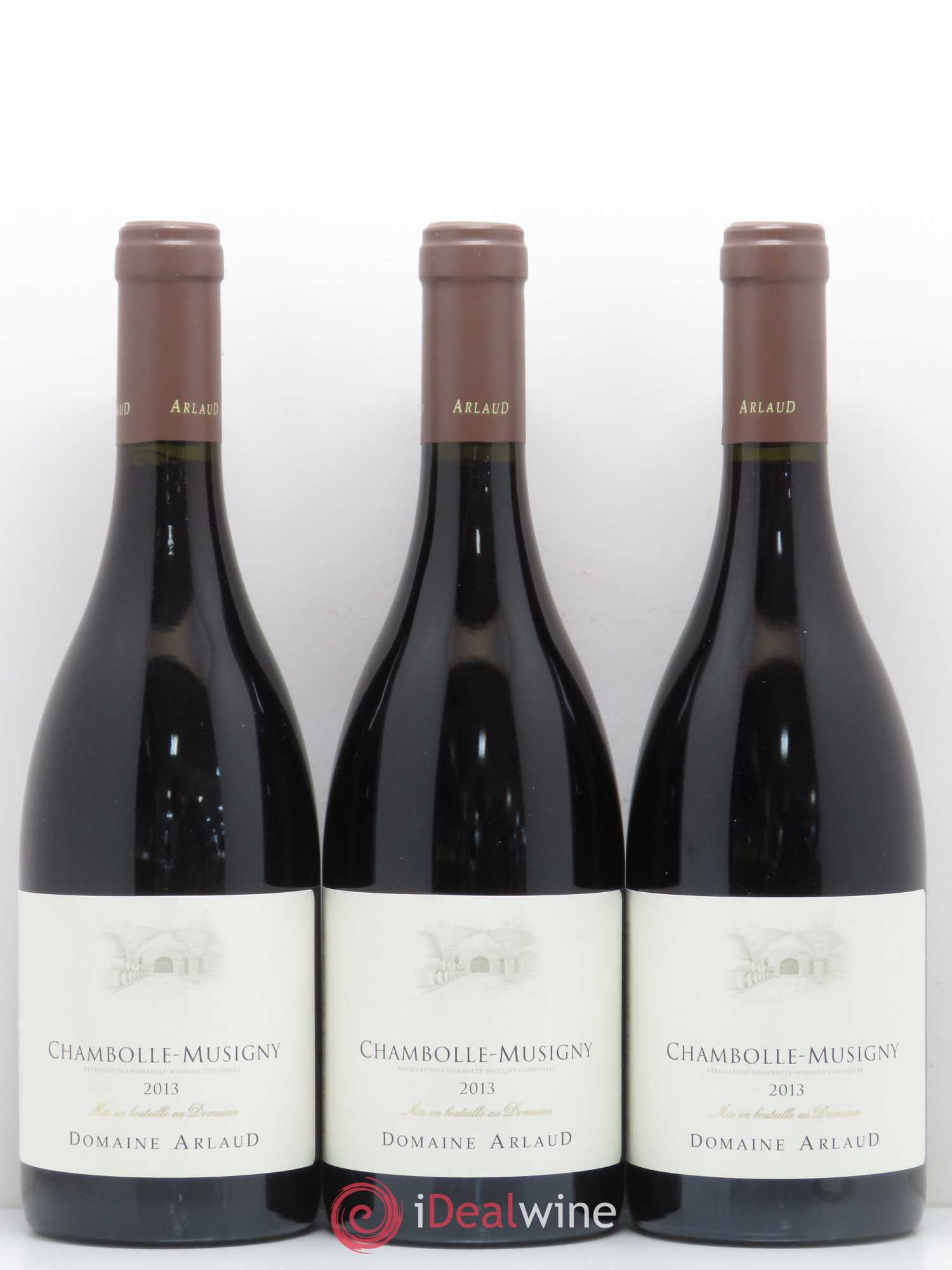 Chambolle-Musigny Domaine Arlaud 2013 - Lot de 3 bouteilles - 0