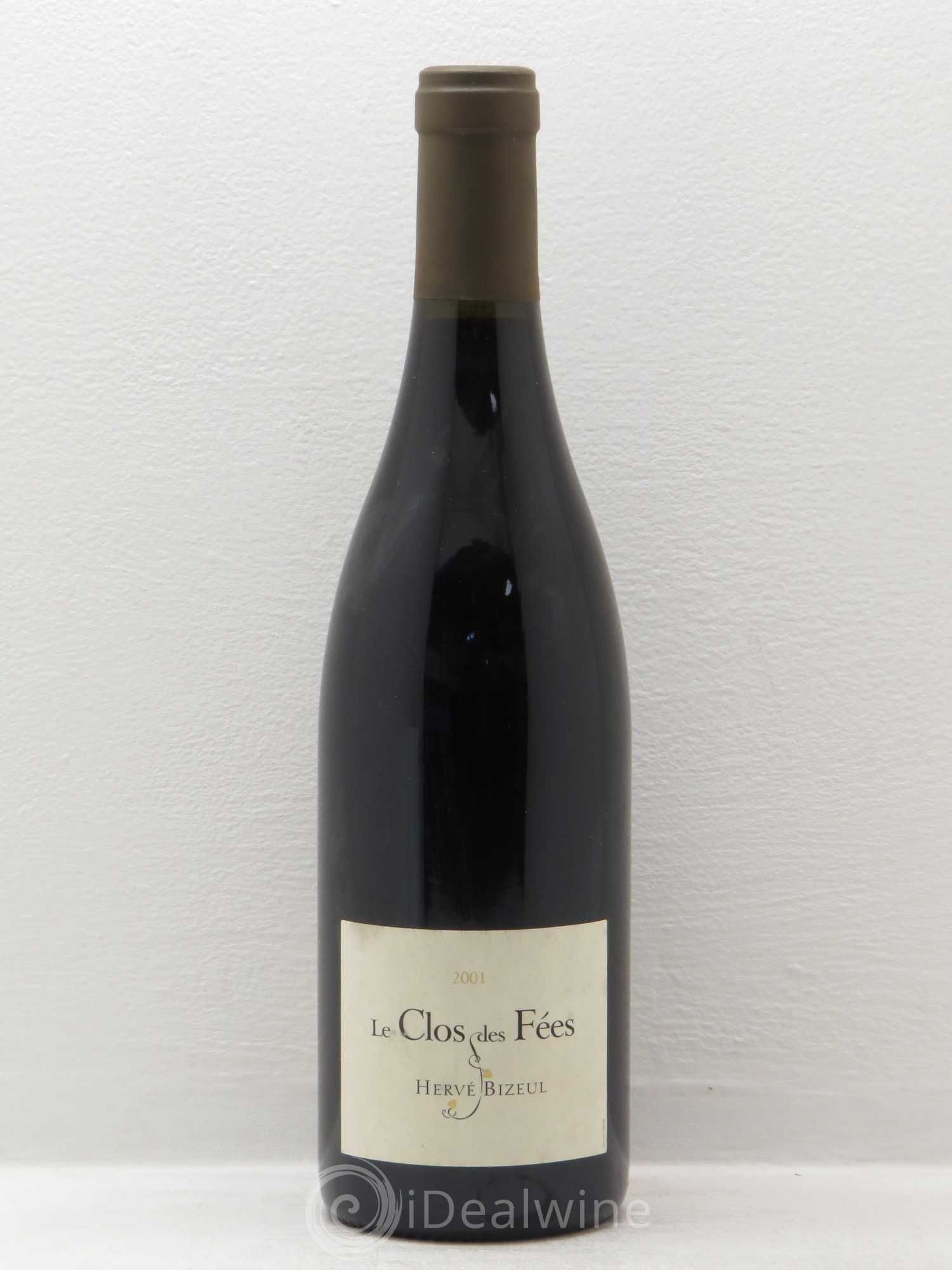 Côtes du Roussillon Villages Clos des Fées Hervé Bizeul 2001 - Lot de 1 bouteille - 0