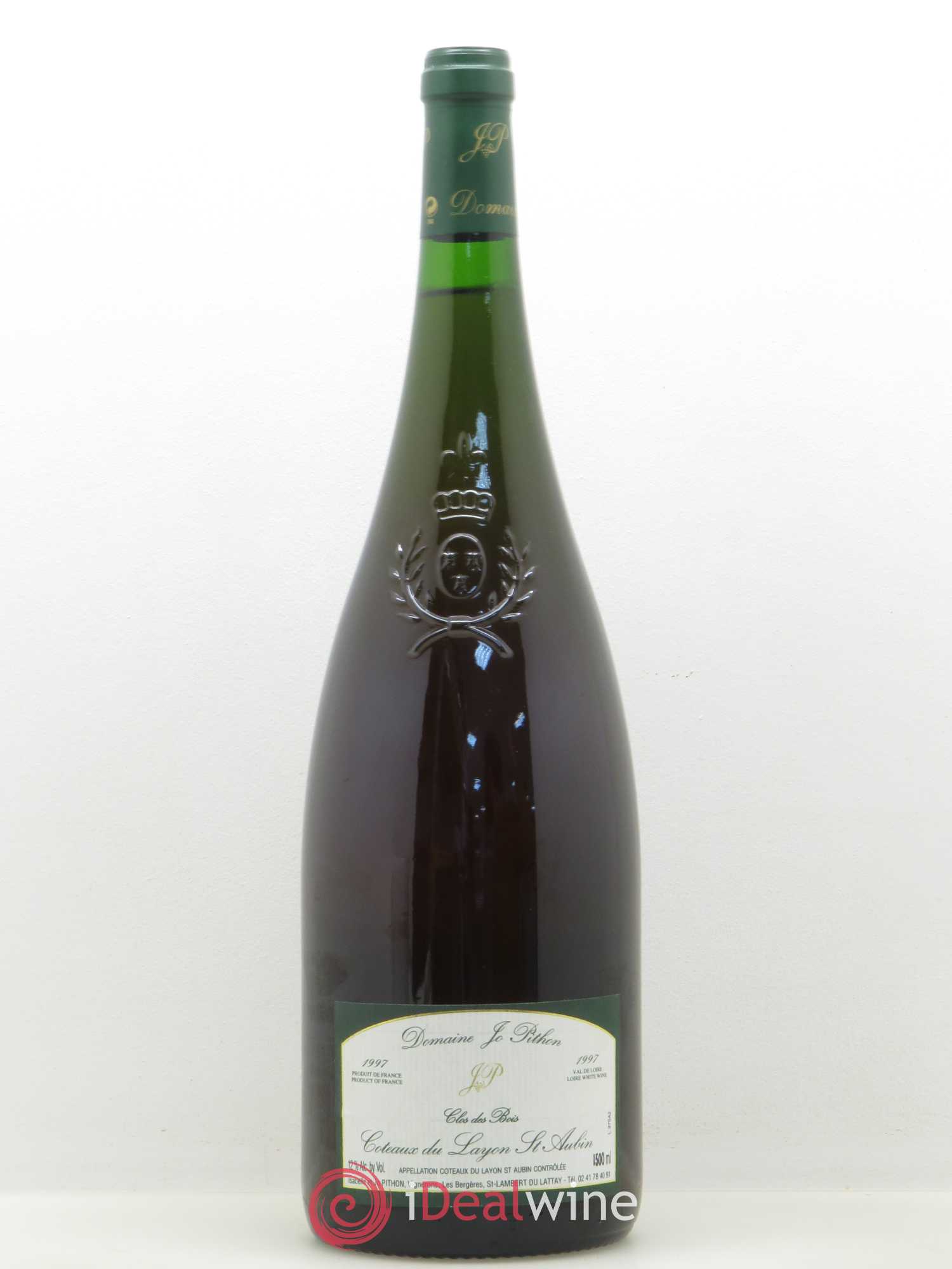 Coteaux du Layon Clos des Bois Domaine Jo Pithon 1997 - Posten von 1 Magnum - 0
