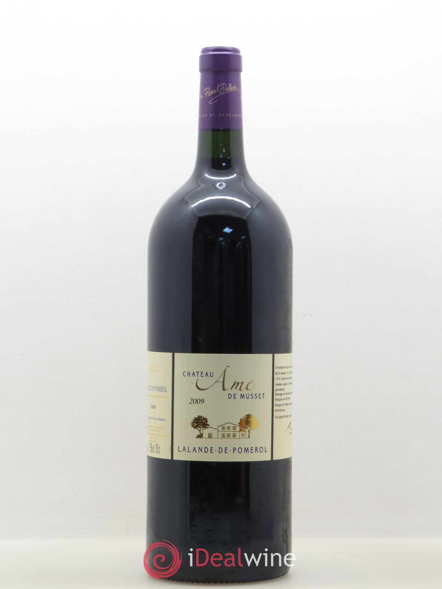 Bordeaux Lalande de Pomerol Château Ame De Musset (sans prix de réserve) 2009 - Posten von 1 Magnum - 0