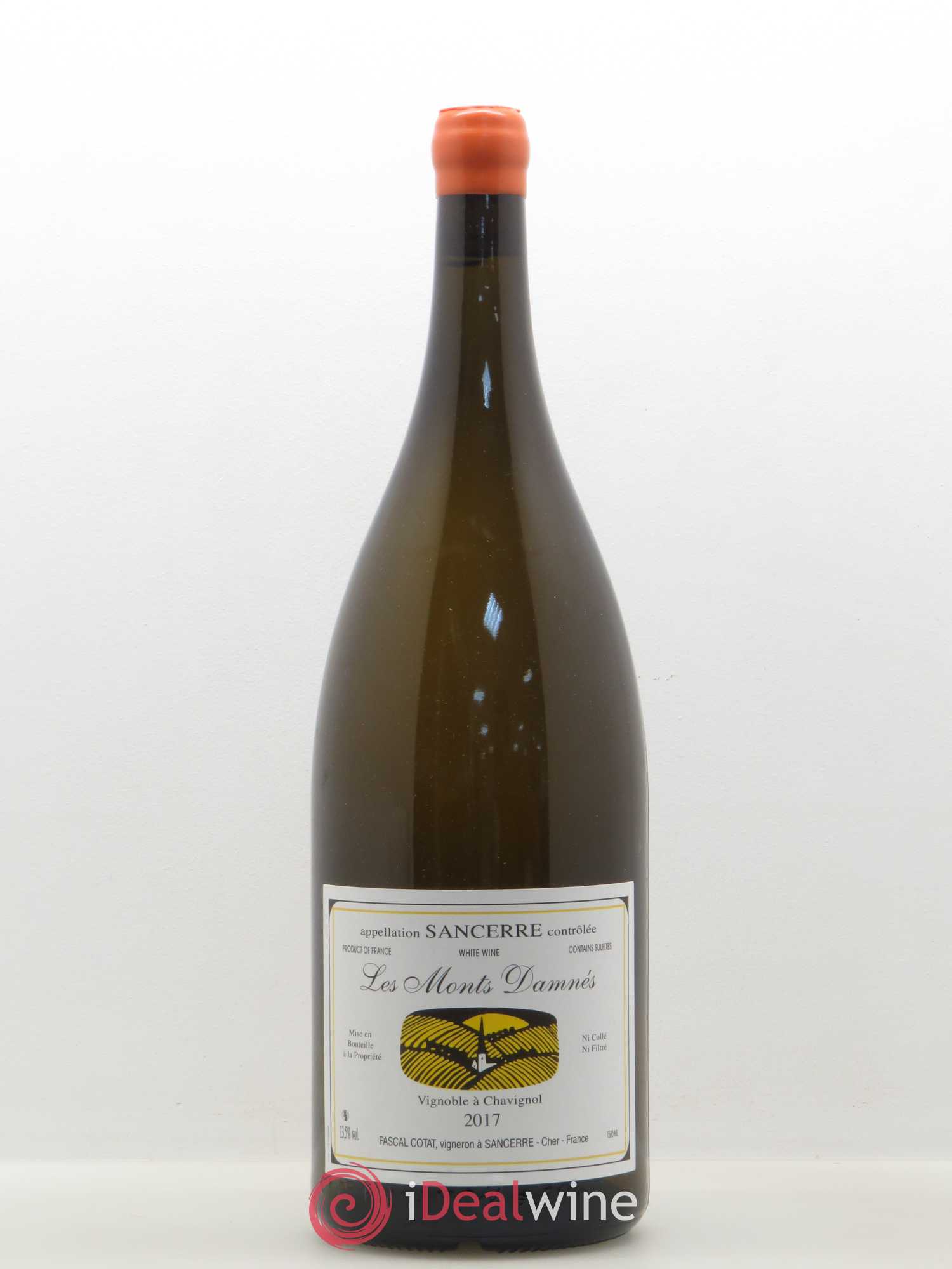 Sancerre Les Monts Damnés Pascal Cotat (sans prix de réserve) 2017 - Lot de 1 magnum - 0