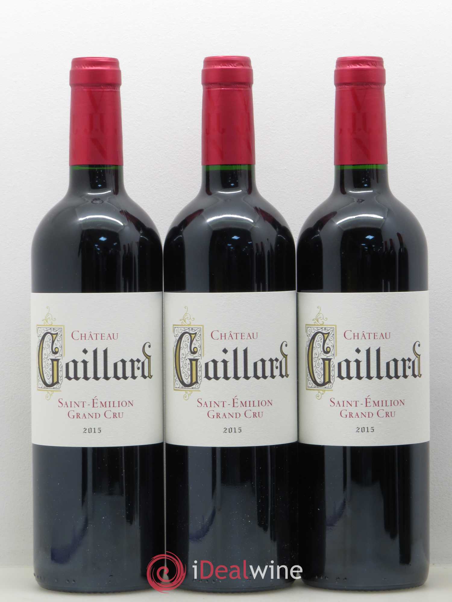 Saint-Émilion Grand Cru Château Gaillard (sans prix de réserve) 2015 - Posten von 6 Flaschen - 1