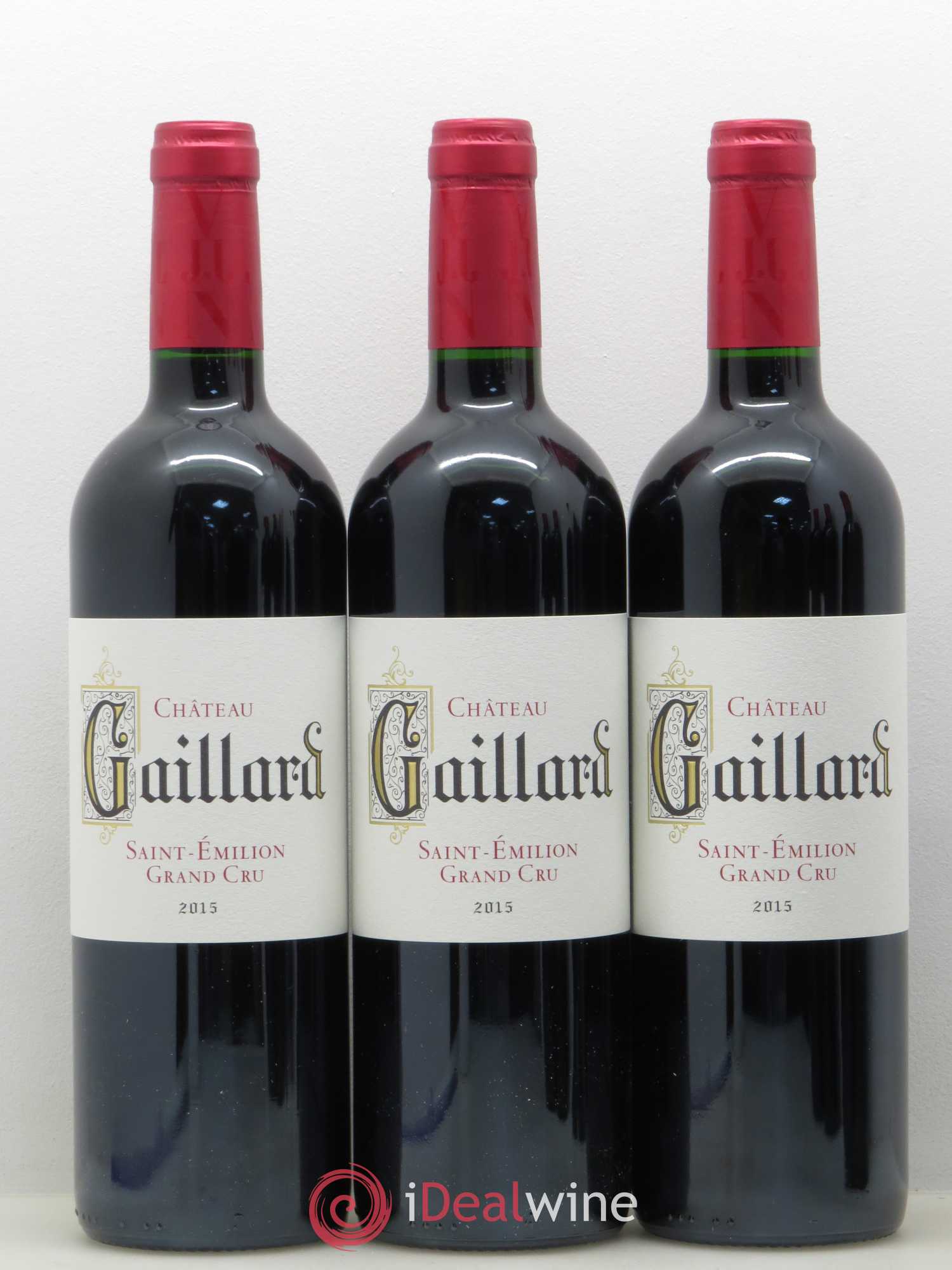 Saint-Émilion Grand Cru Château Gaillard (sans prix de réserve) 2015 - Posten von 6 Flaschen - 2