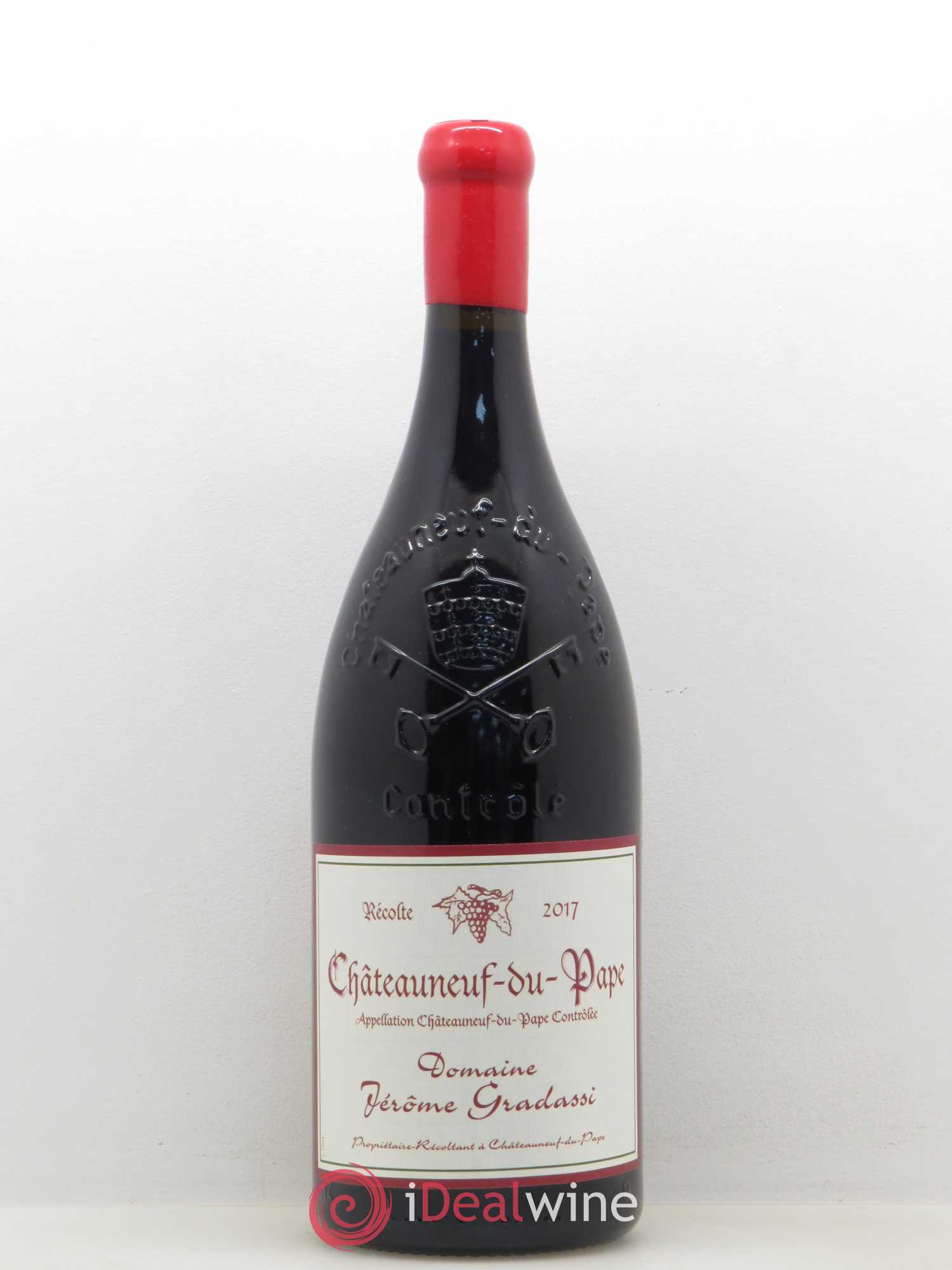 Châteauneuf-du-Pape Jerôme Gradassi 2017 - Lot de 1 magnum - 0