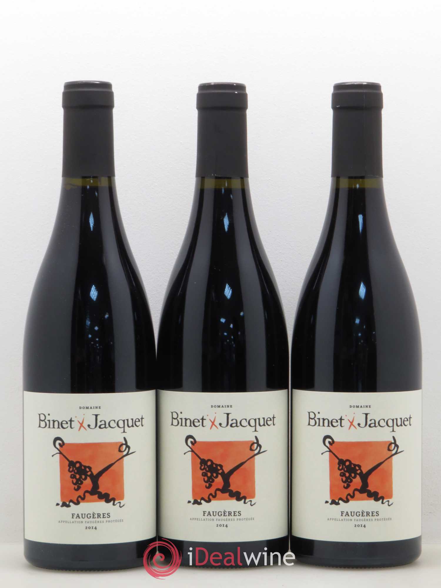 Faugères Domaine Binet Jacquet Tradition (sans prix de réserve) 2014 - Posten von 6 Flaschen - 1