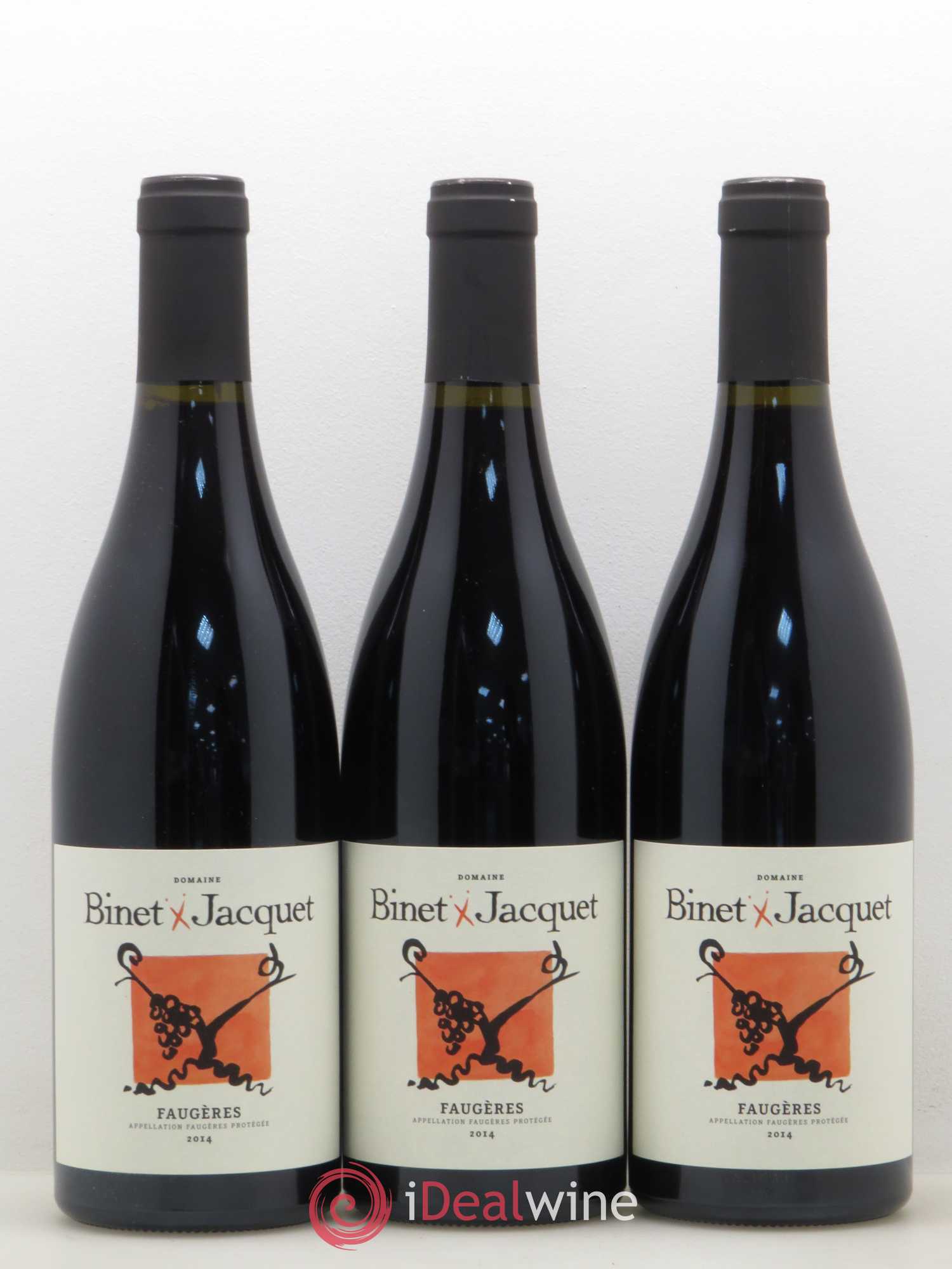 Faugères Domaine Binet Jacquet Tradition (sans prix de réserve) 2014 - Posten von 6 Flaschen - 2
