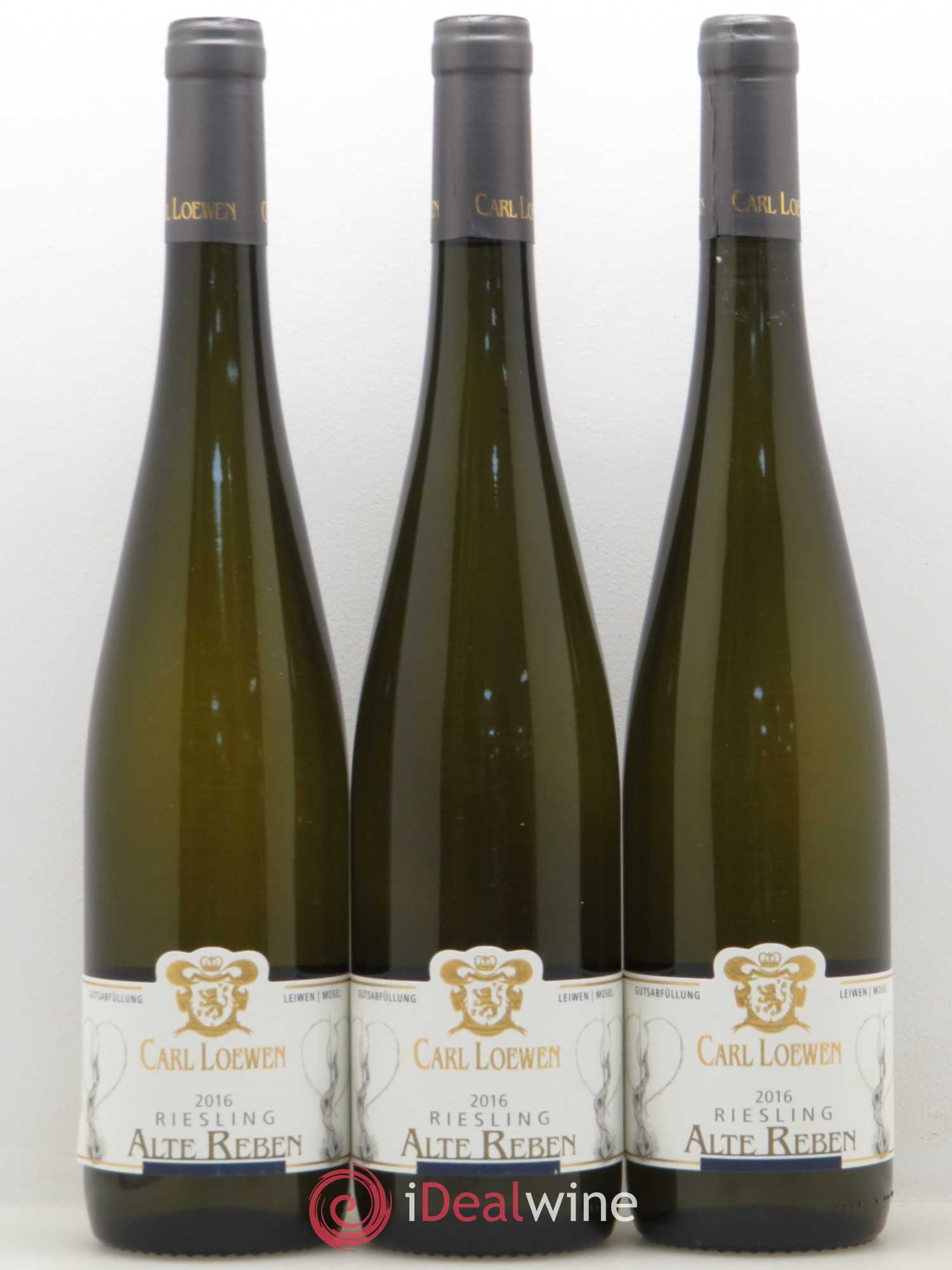Riesling Mosel Alte Reben Carl Loewen (sans prix de réserve) 2016 - Lotto di 3 bottiglie - 0