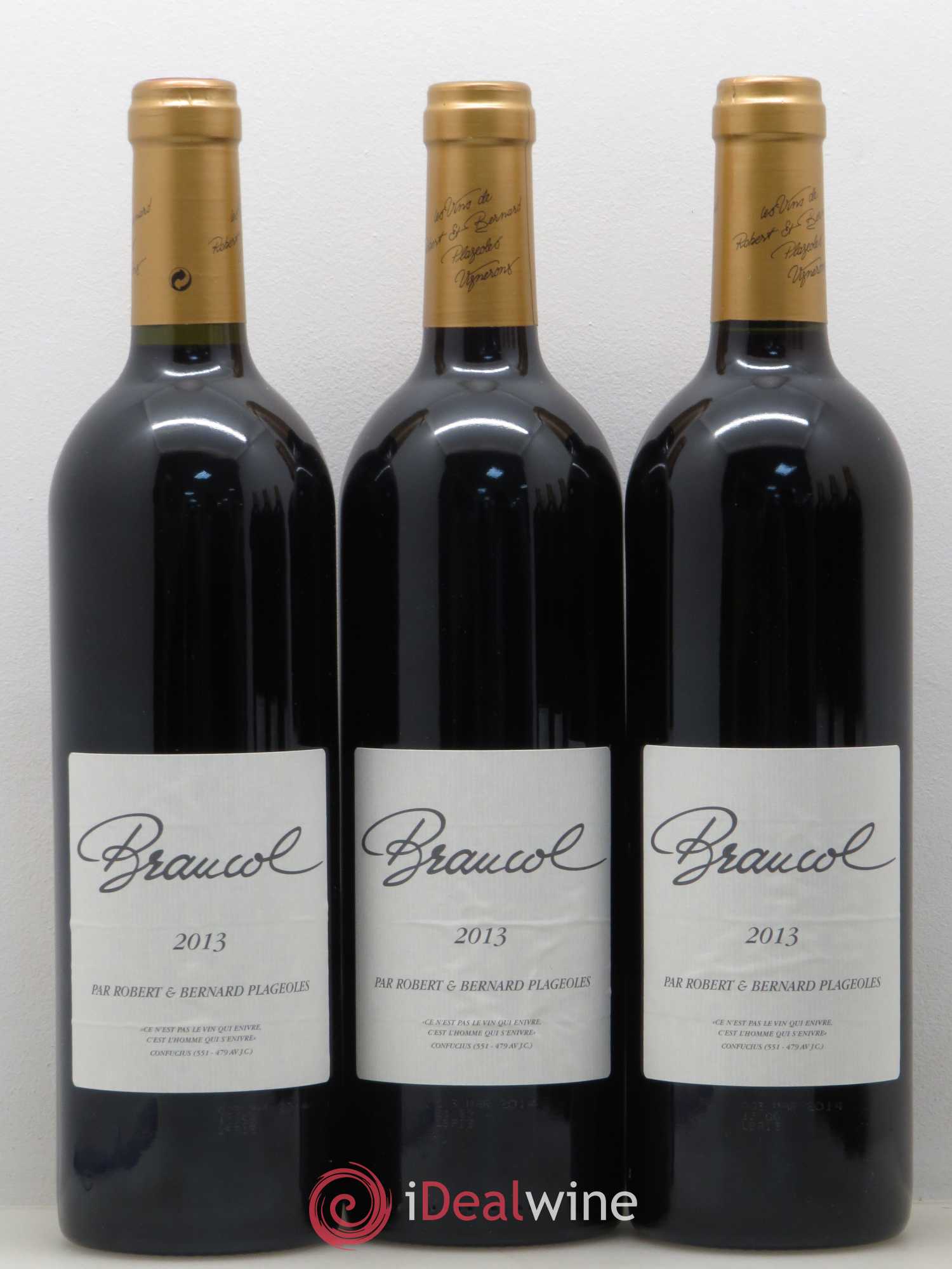 Sud-Ouest Gaillac Domaine Plageoles Braucol (sans prix de réserve) 2013 - Posten von 6 Flaschen - 1