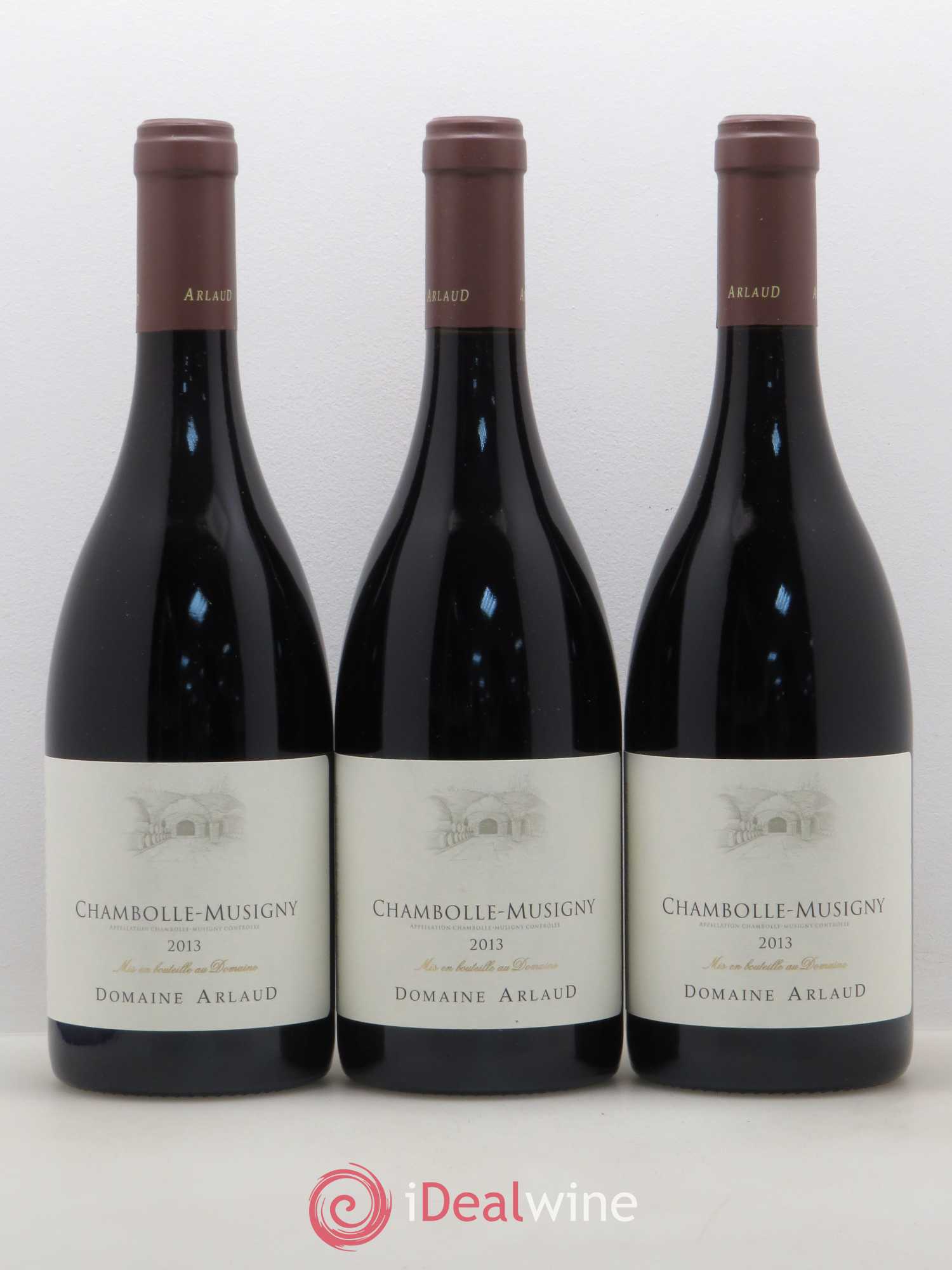 Chambolle-Musigny Arlaud 2013 - Lot de 3 bouteilles - 0
