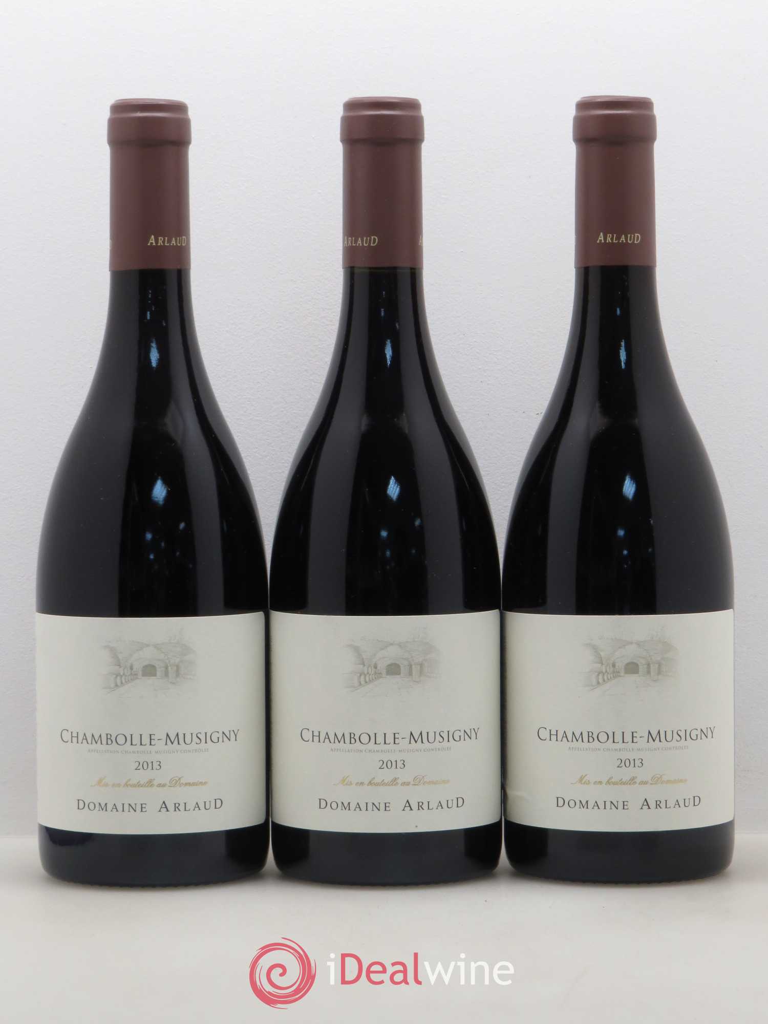 Chambolle-Musigny Arlaud 2013 - Lot de 3 bouteilles - 0