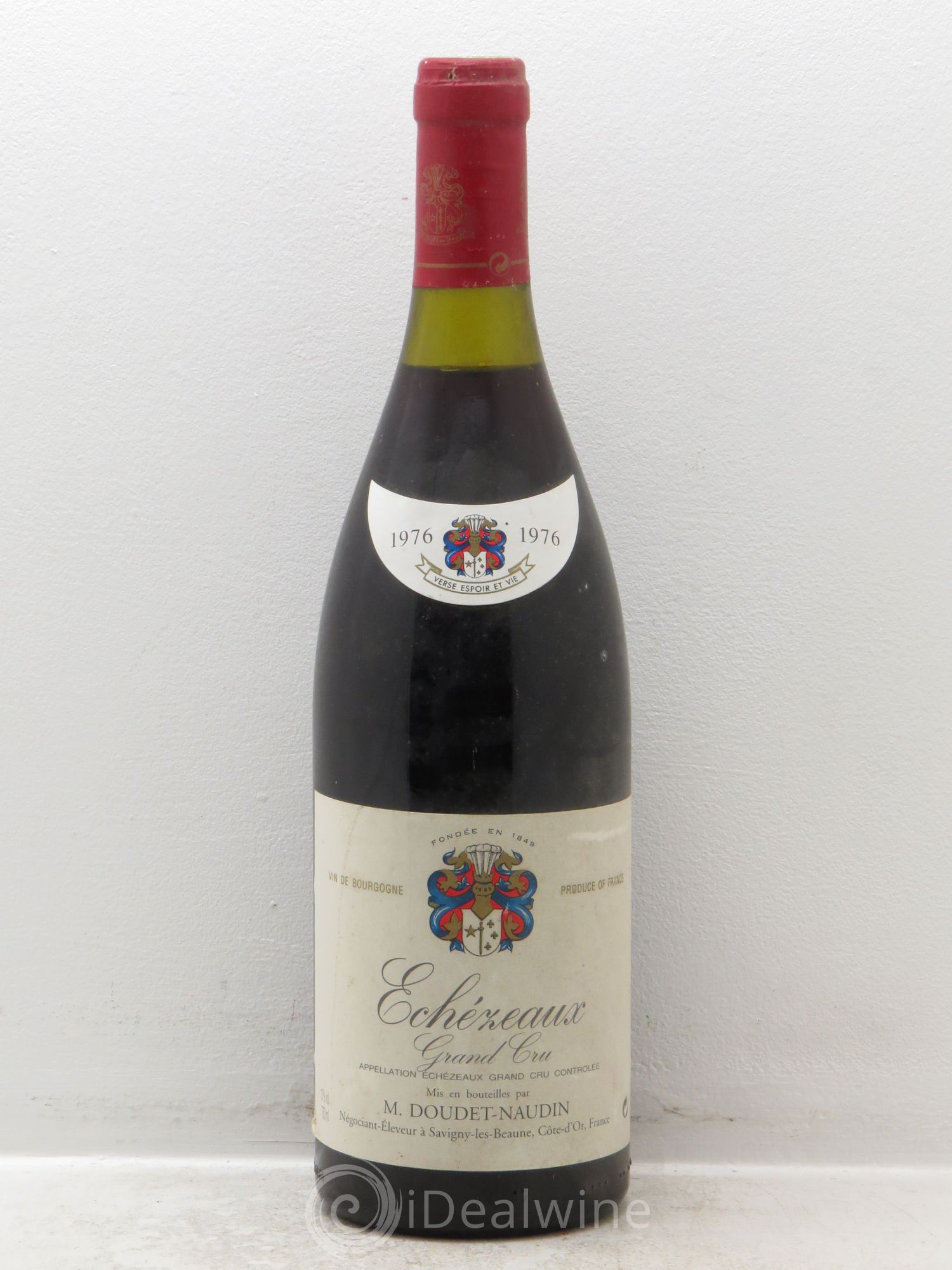 Echezeaux Grand Cru Doudet Naudin 1976 - Lot de 1 bouteille - 0