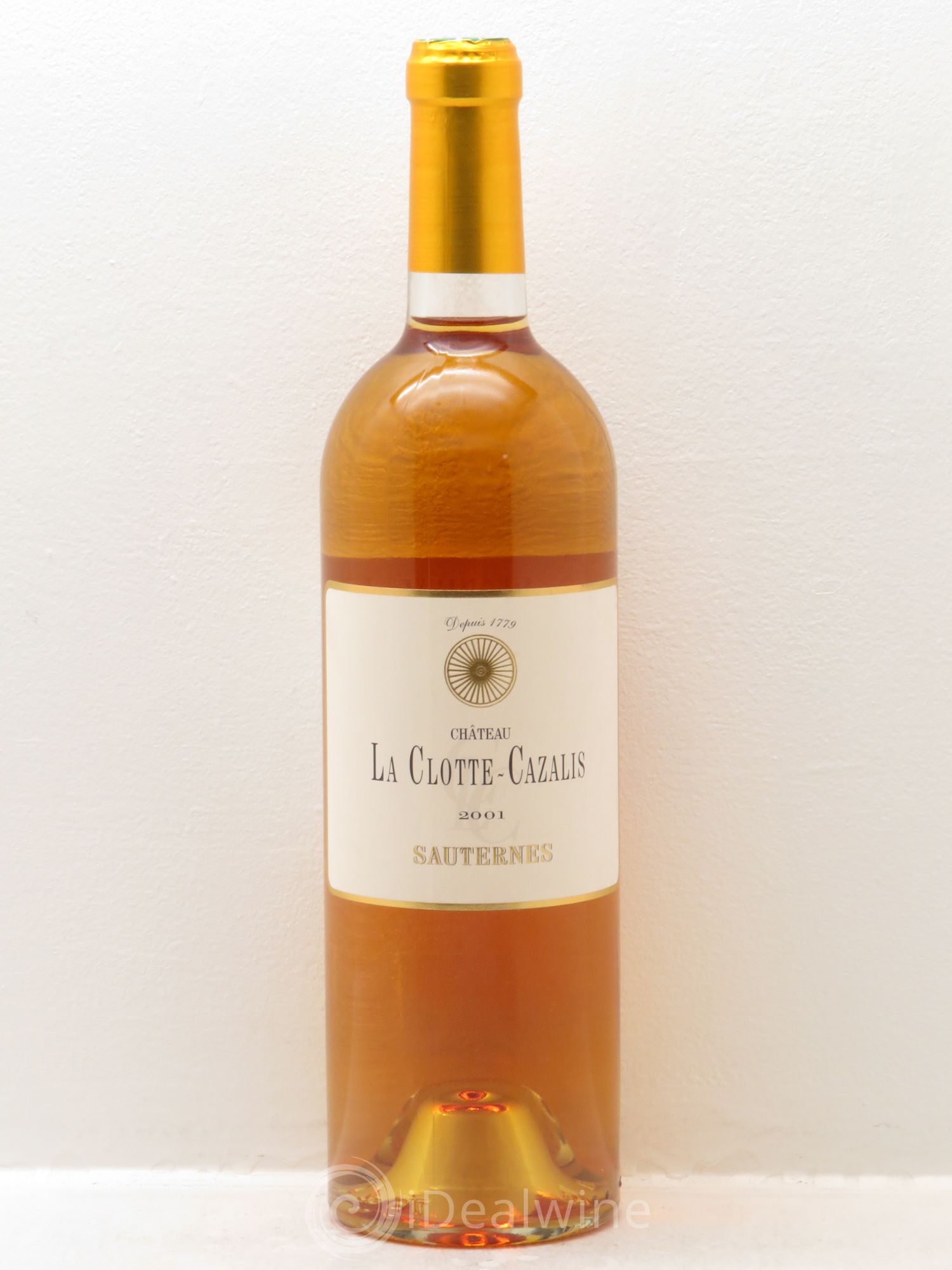 Château La Clotte-Cazalis 2001 - Lotto di 1 bottiglia - 0