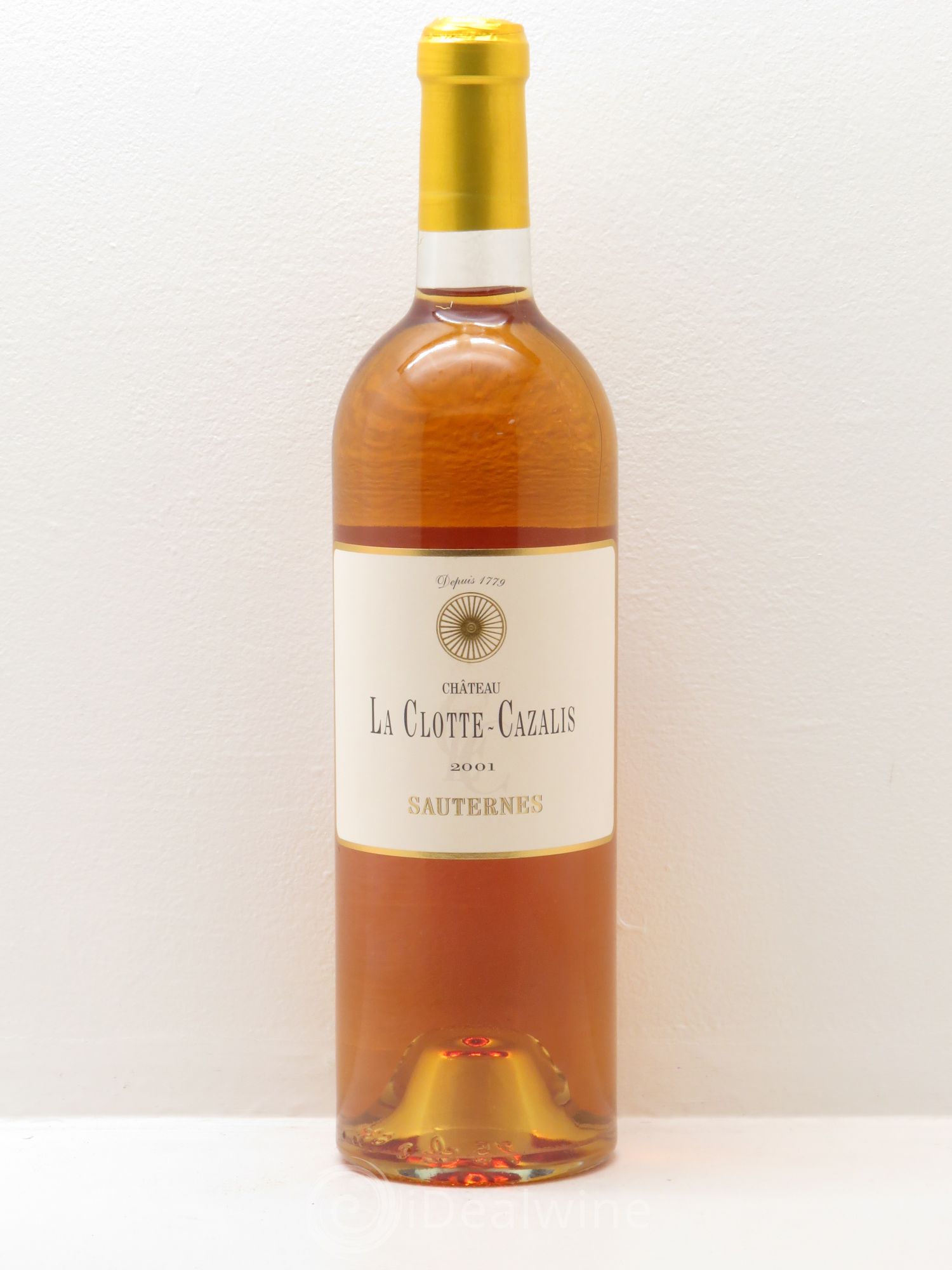 Château La Clotte-Cazalis 2001 - Lotto di 1 bottiglia - 0