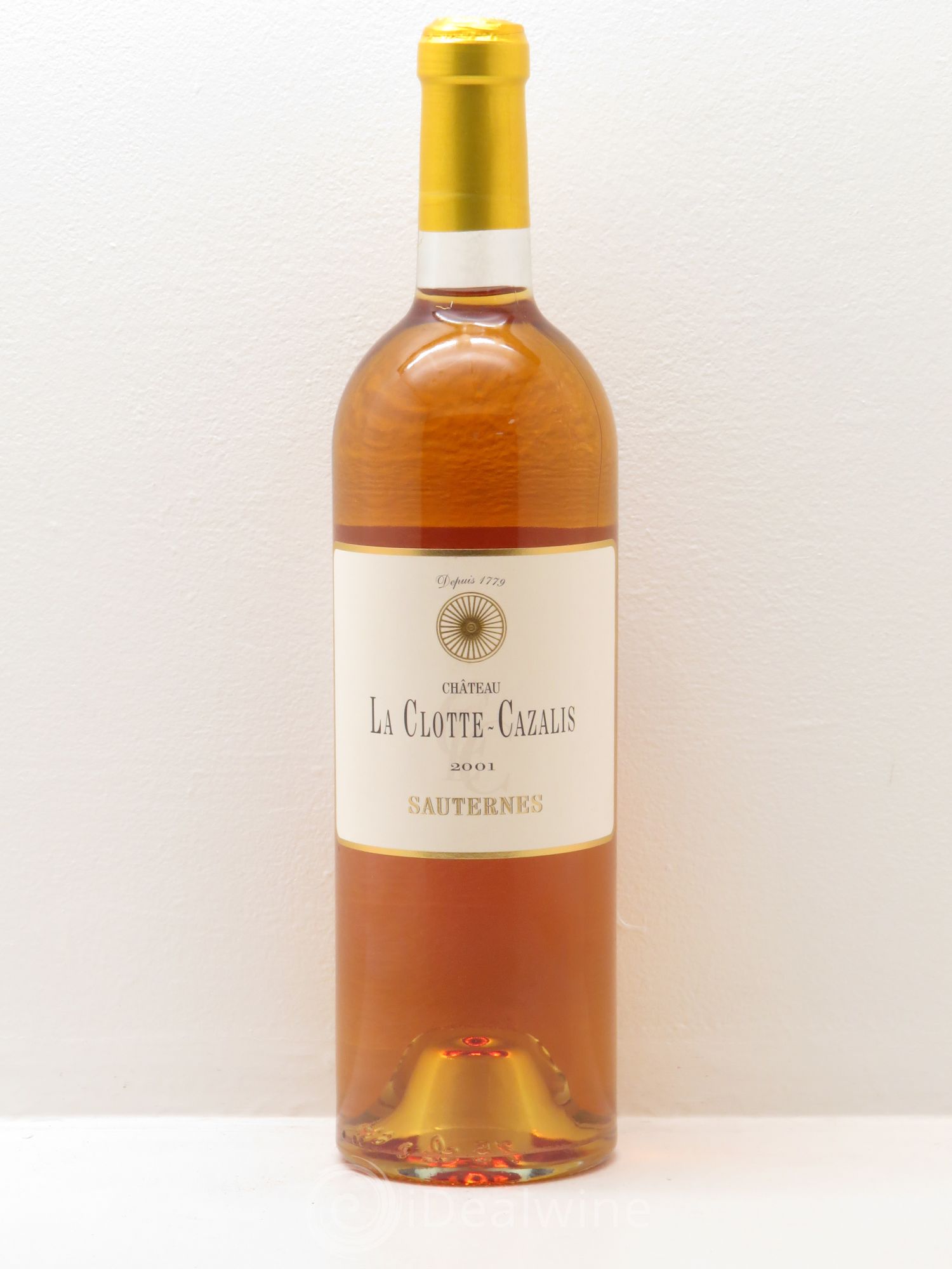 Château La Clotte-Cazalis 2001 - Lotto di 1 bottiglia - 0