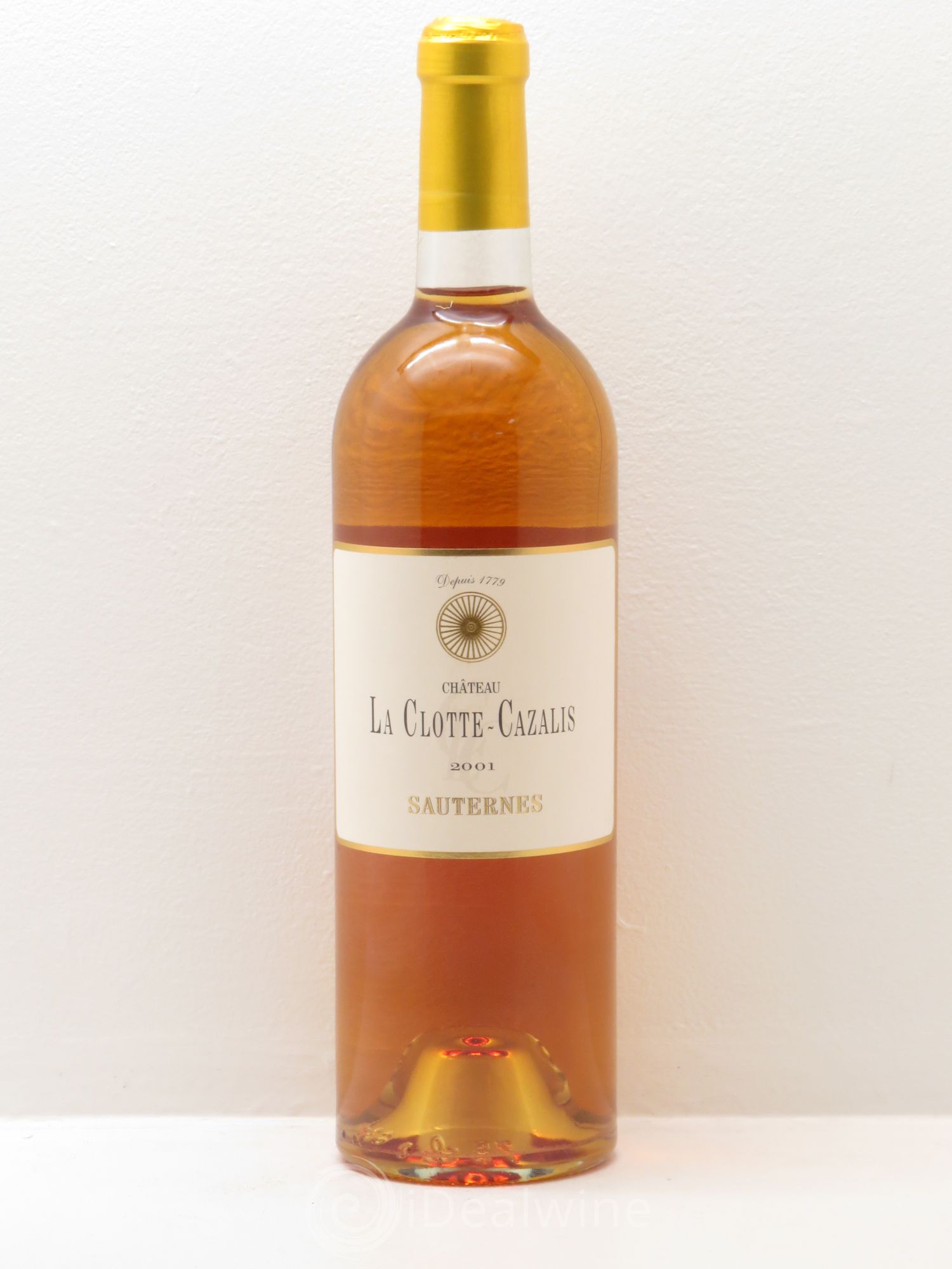 Château La Clotte-Cazalis 2001 - Lotto di 1 bottiglia - 0
