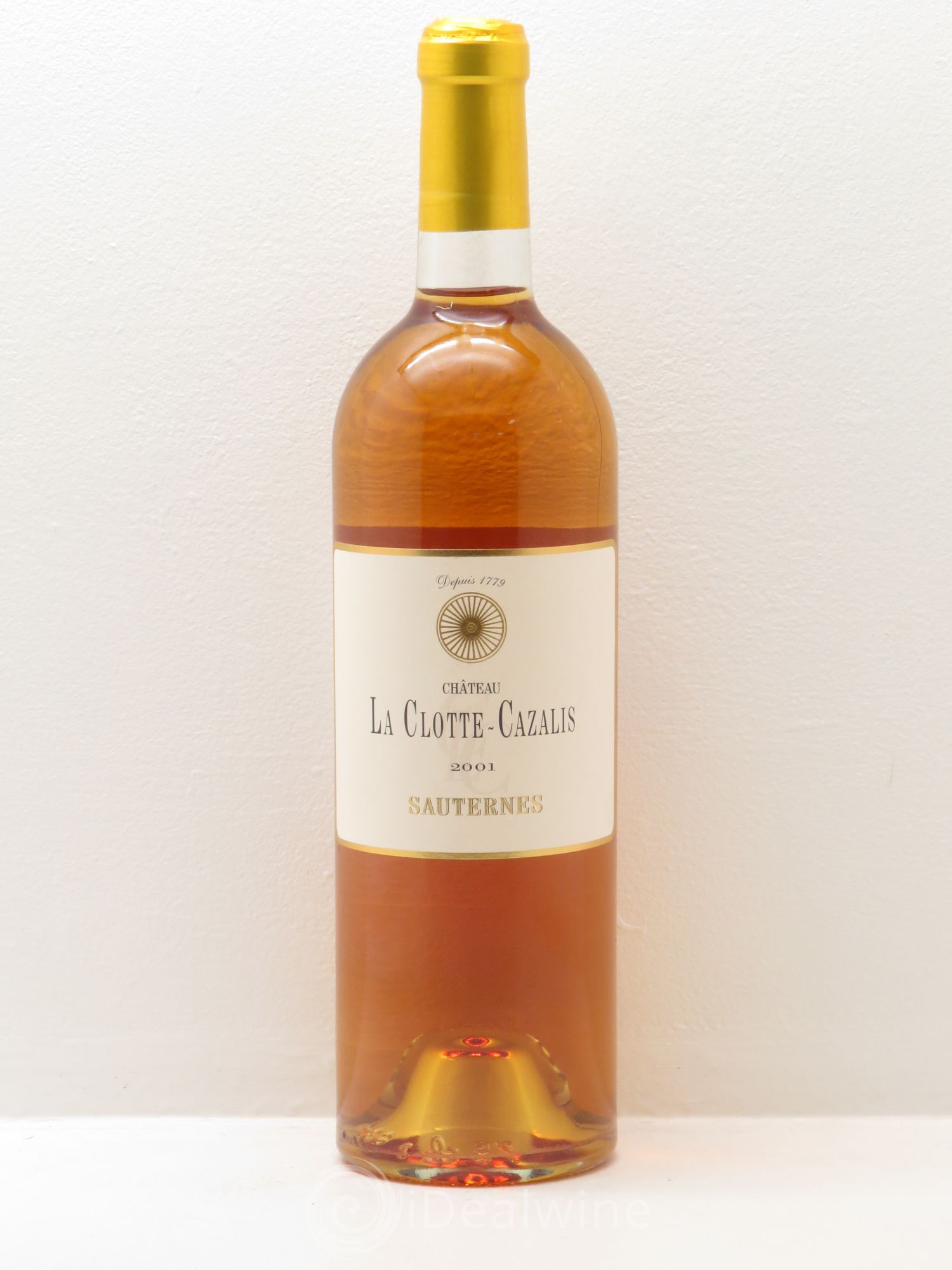 Château La Clotte-Cazalis 2001 - Lotto di 1 bottiglia - 0