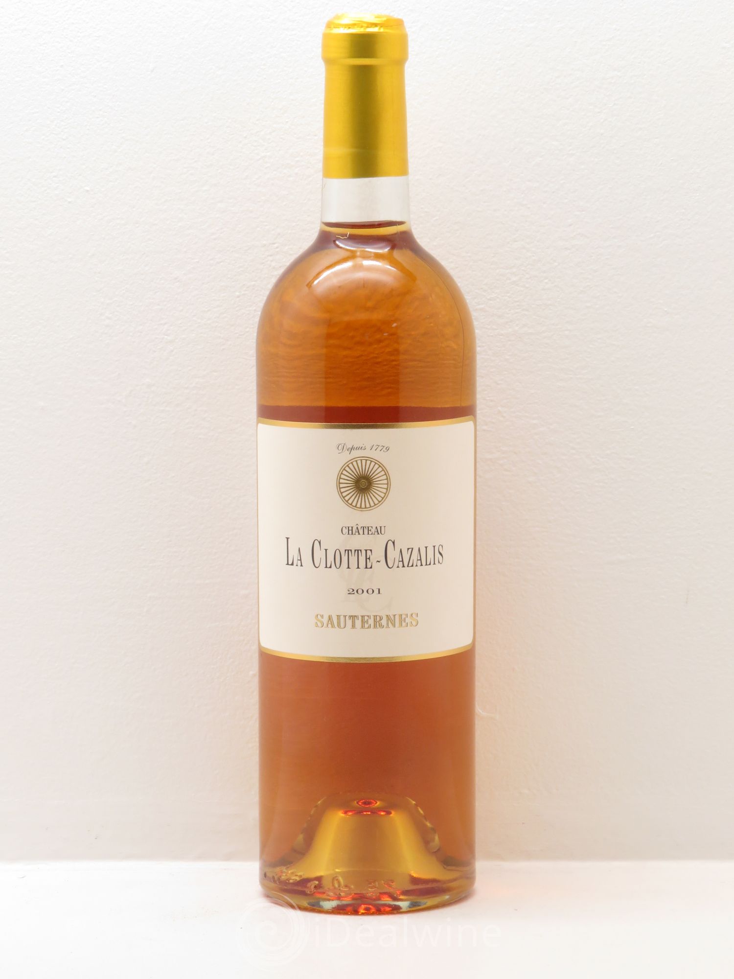 Château La Clotte-Cazalis 2001 - Lotto di 1 bottiglia - 0