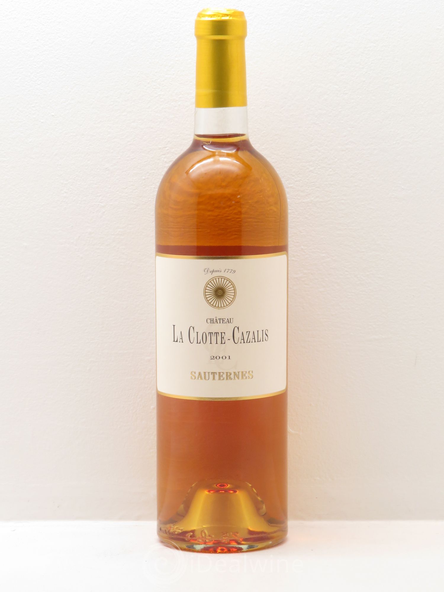Château La Clotte-Cazalis 2001 - Lotto di 1 bottiglia - 0