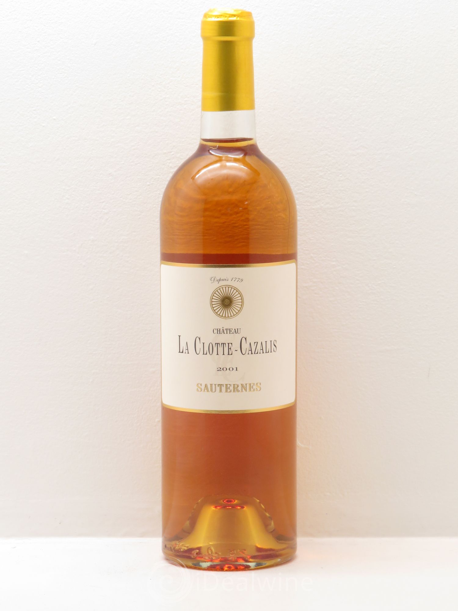 Château La Clotte-Cazalis 2001 - Lotto di 1 bottiglia - 0