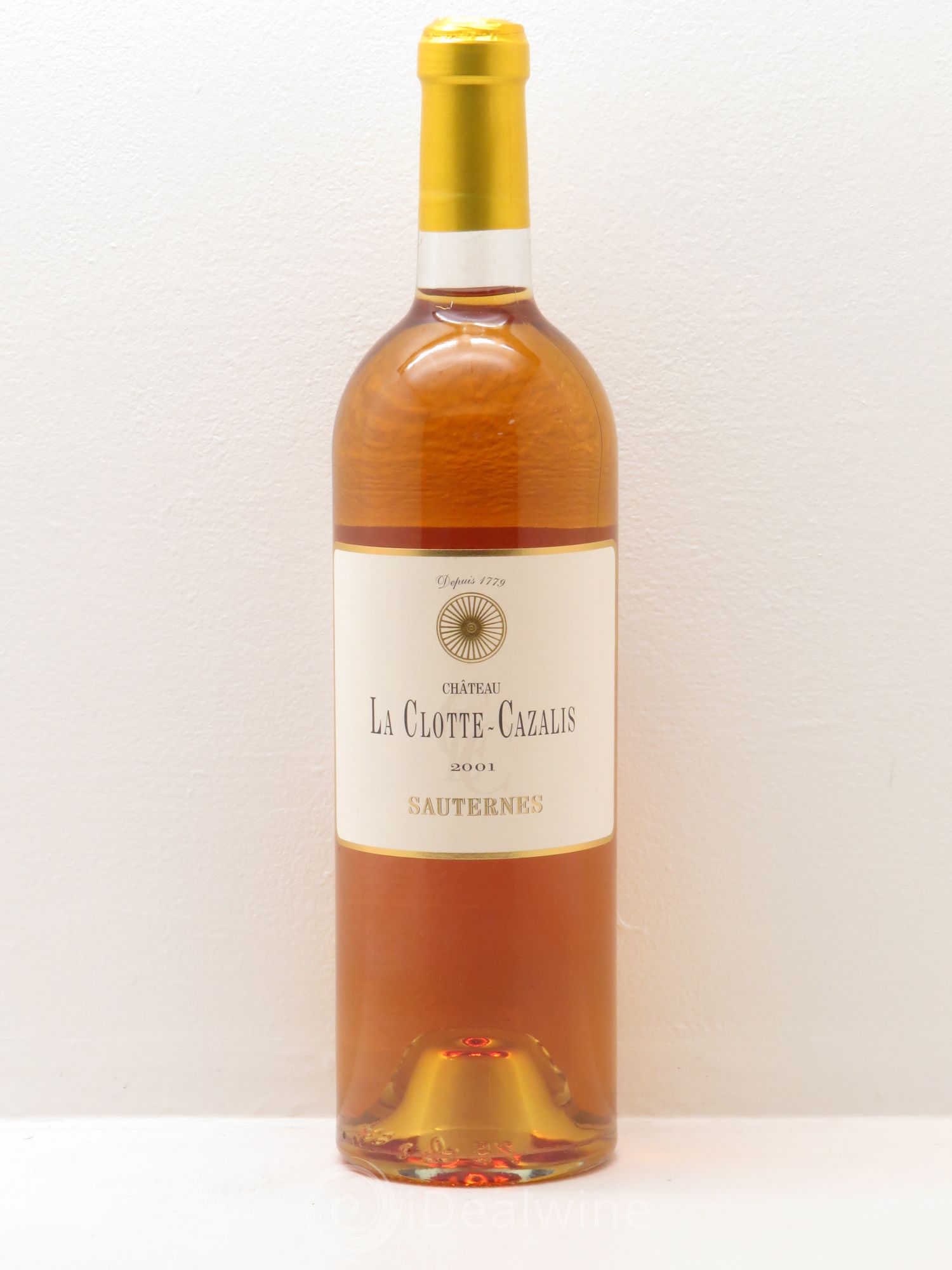 Château La Clotte-Cazalis 2001 - Lotto di 1 bottiglia - 0