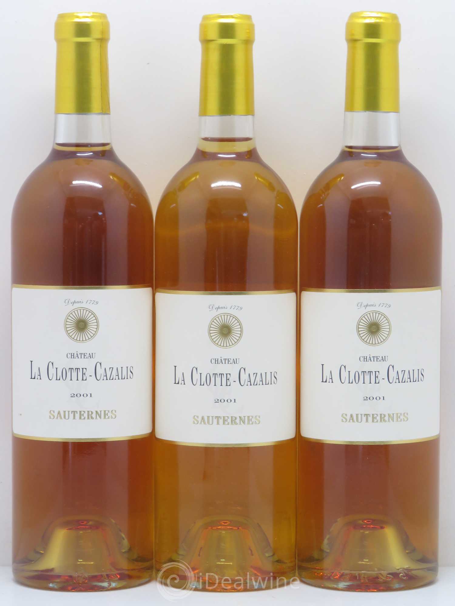 Bordeaux Château La Clotte Cazalis 2001 - Posten von 12 Flaschen - 1