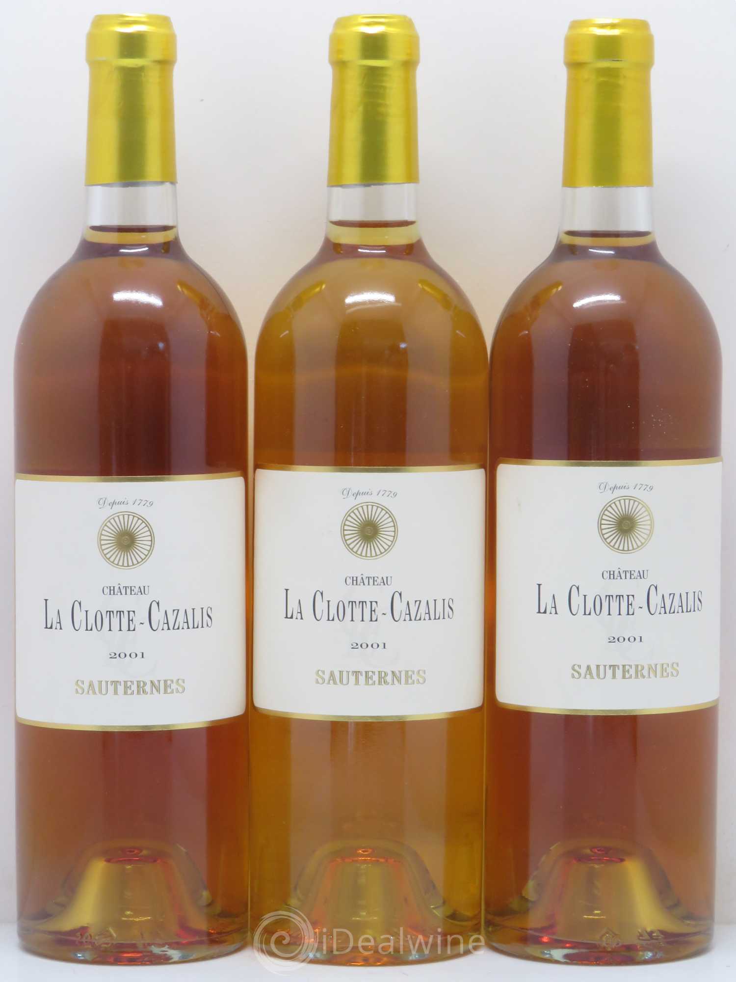 Bordeaux Château La Clotte Cazalis 2001 - Posten von 12 Flaschen - 3