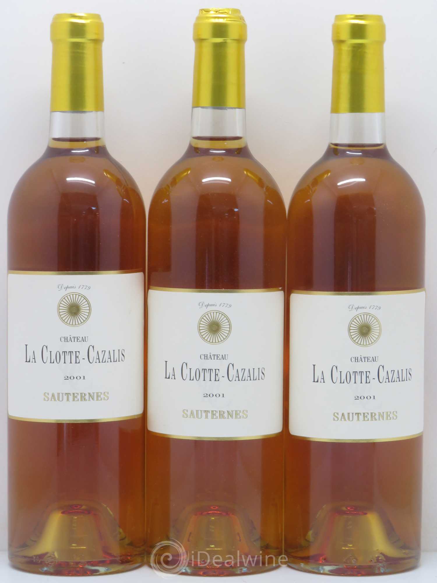 Bordeaux Château La Clotte Cazalis 2001 - Posten von 12 Flaschen - 4