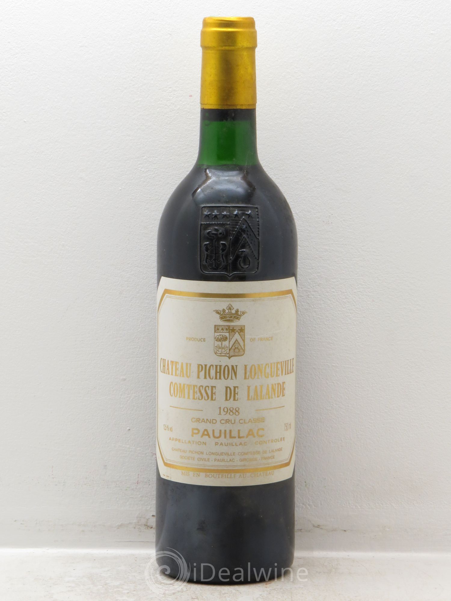 Château Pichon Longueville Comtesse de Lalande 2ème Grand Cru Classé 1988 - Lot de 1 bouteille - 0