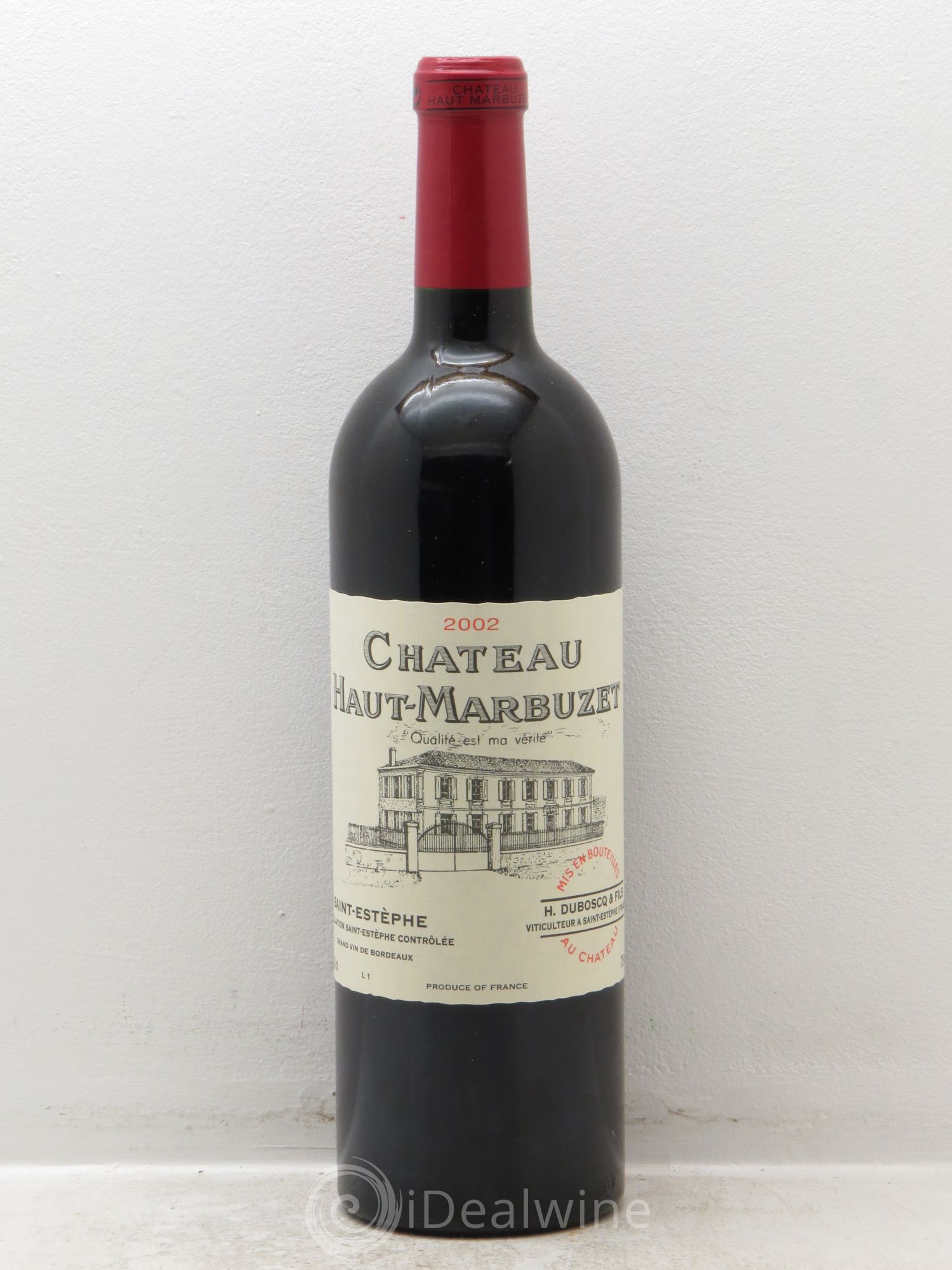 Château Haut Marbuzet 2002 - Lot de 6 bouteilles - 0