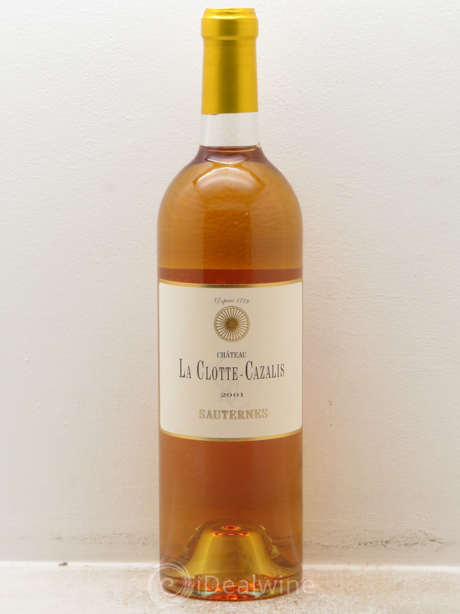 Château La Clotte-Cazalis 2001 - Lotto di 6 bottiglie - 0