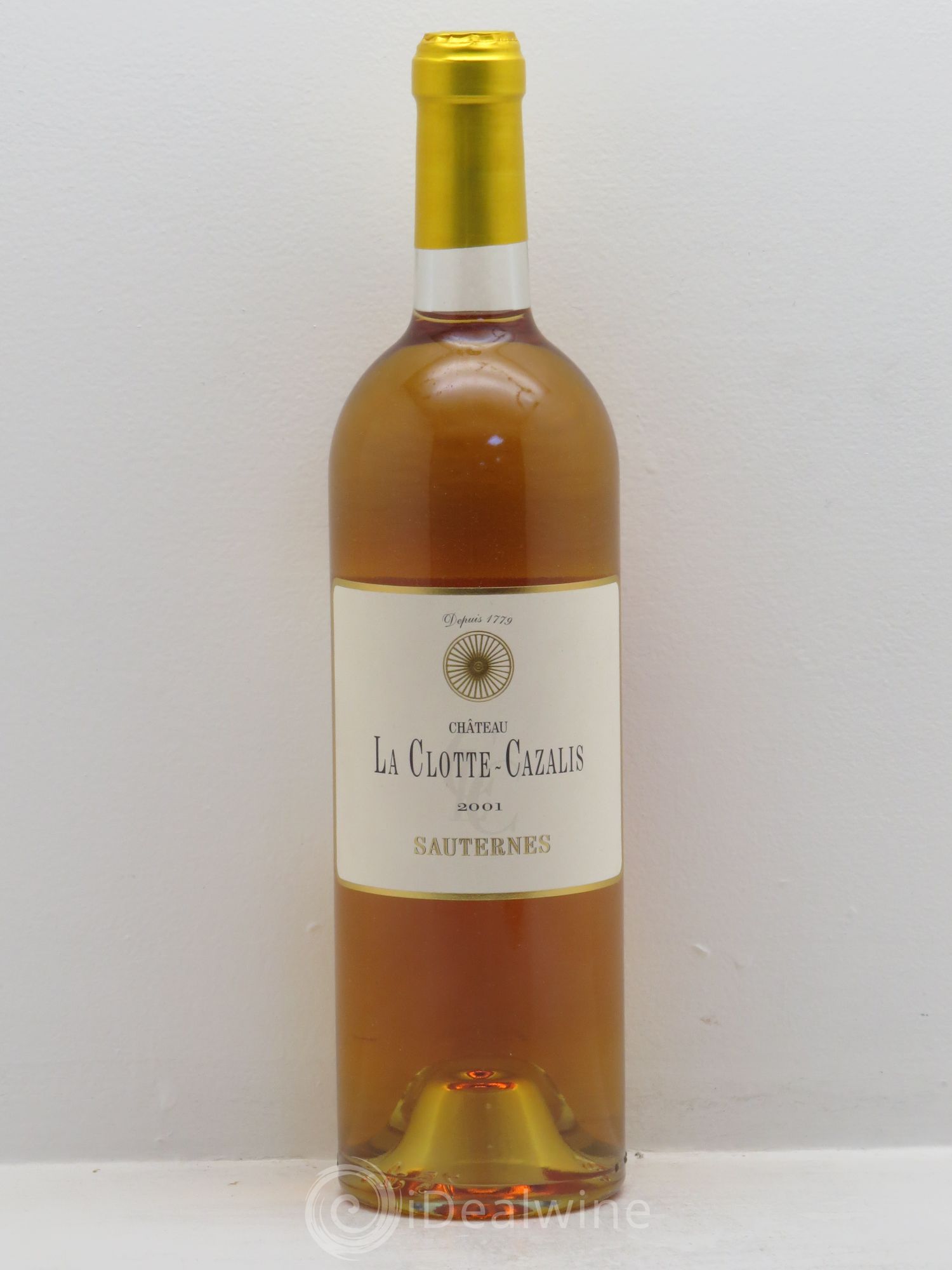 Château La Clotte-Cazalis 2001 - Lotto di 1 bottiglia - 0