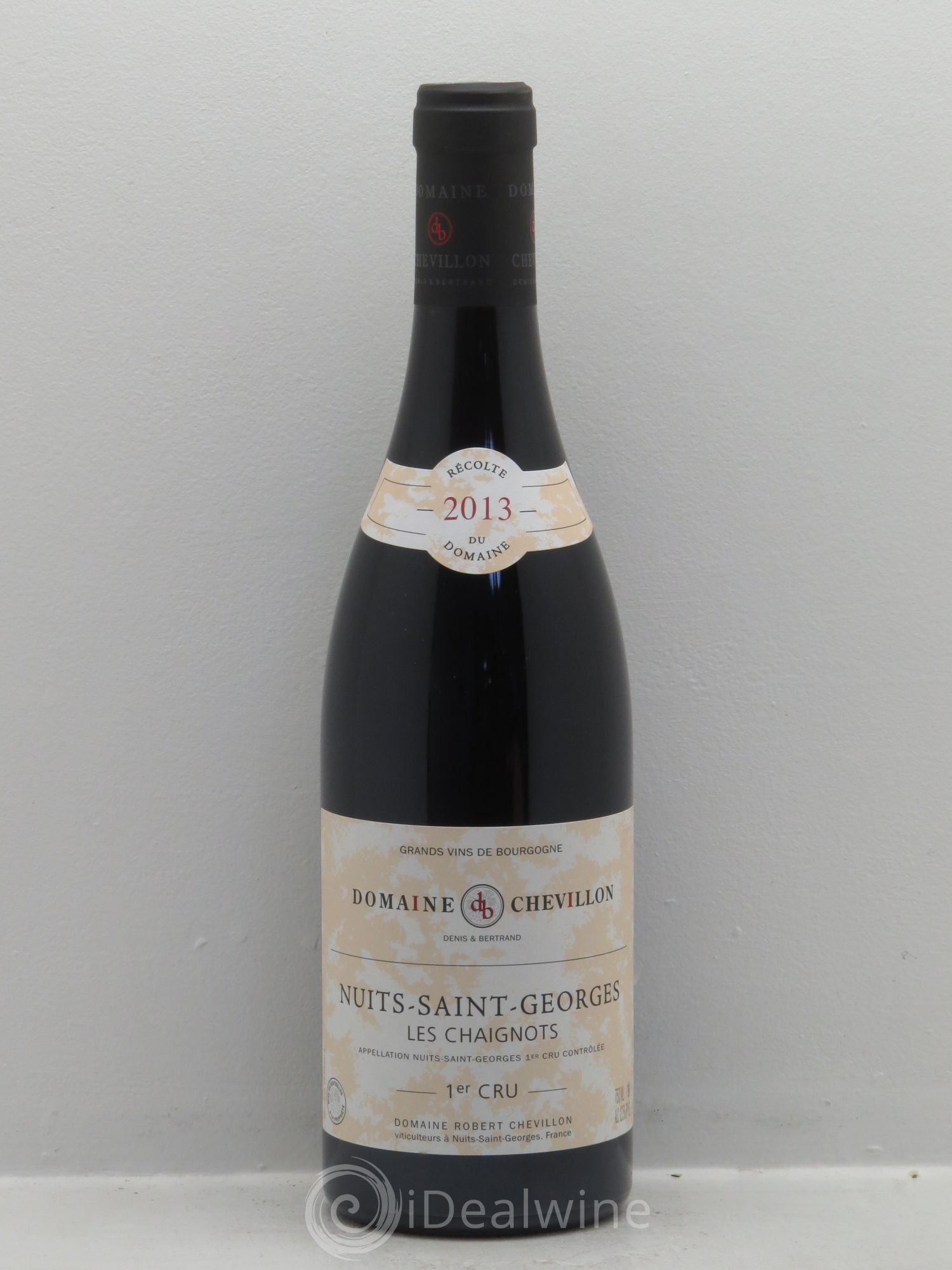 Nuits-Saint-Georges 1er Cru Les Chaignots Robert Chevillon 2013 - Lot de 1 bouteille - 0