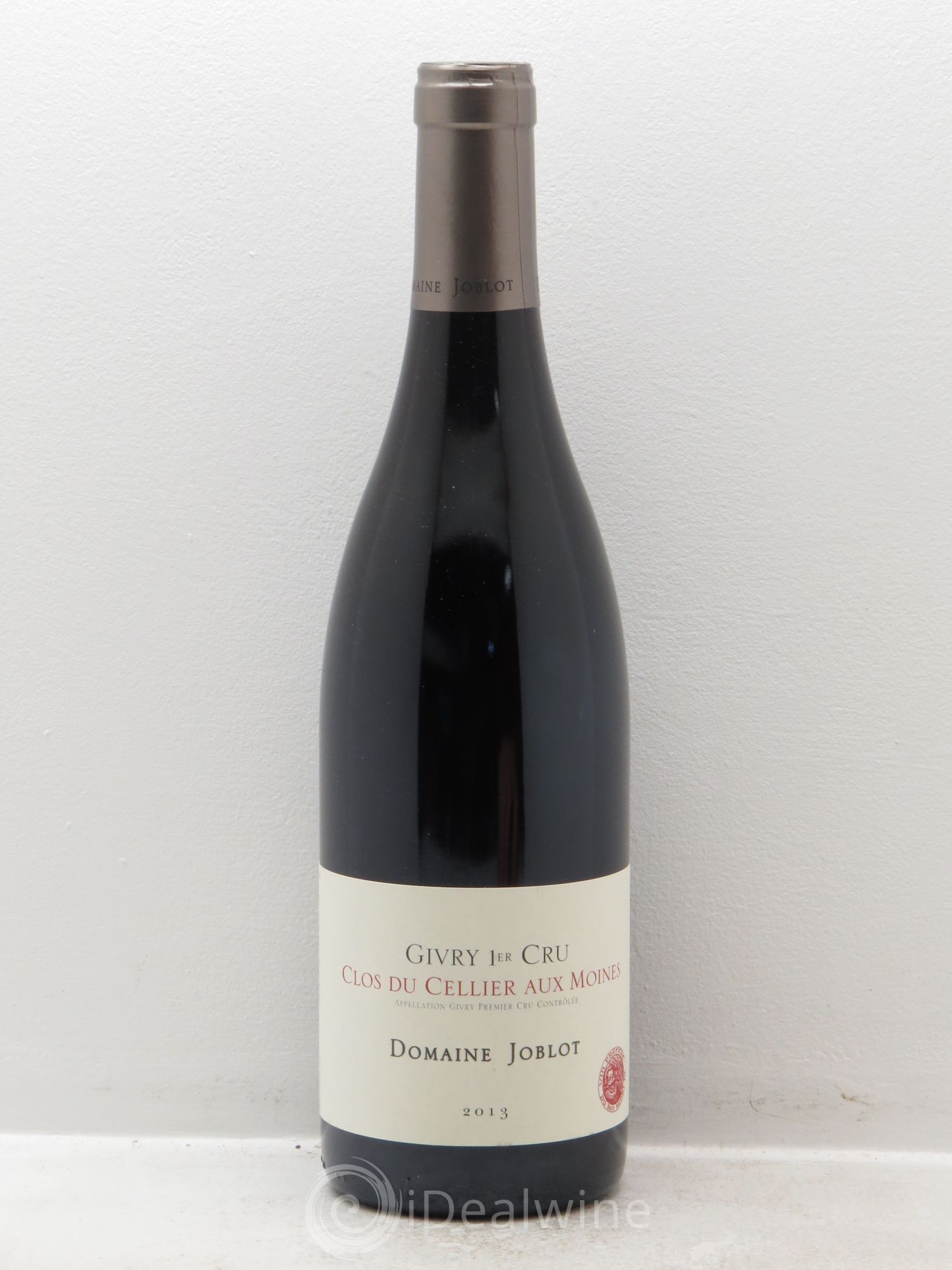 Givry 1er Cru Clos du Cellier aux Moines Joblot (Domaine) 2013 - Lot de 1 bouteille - 0