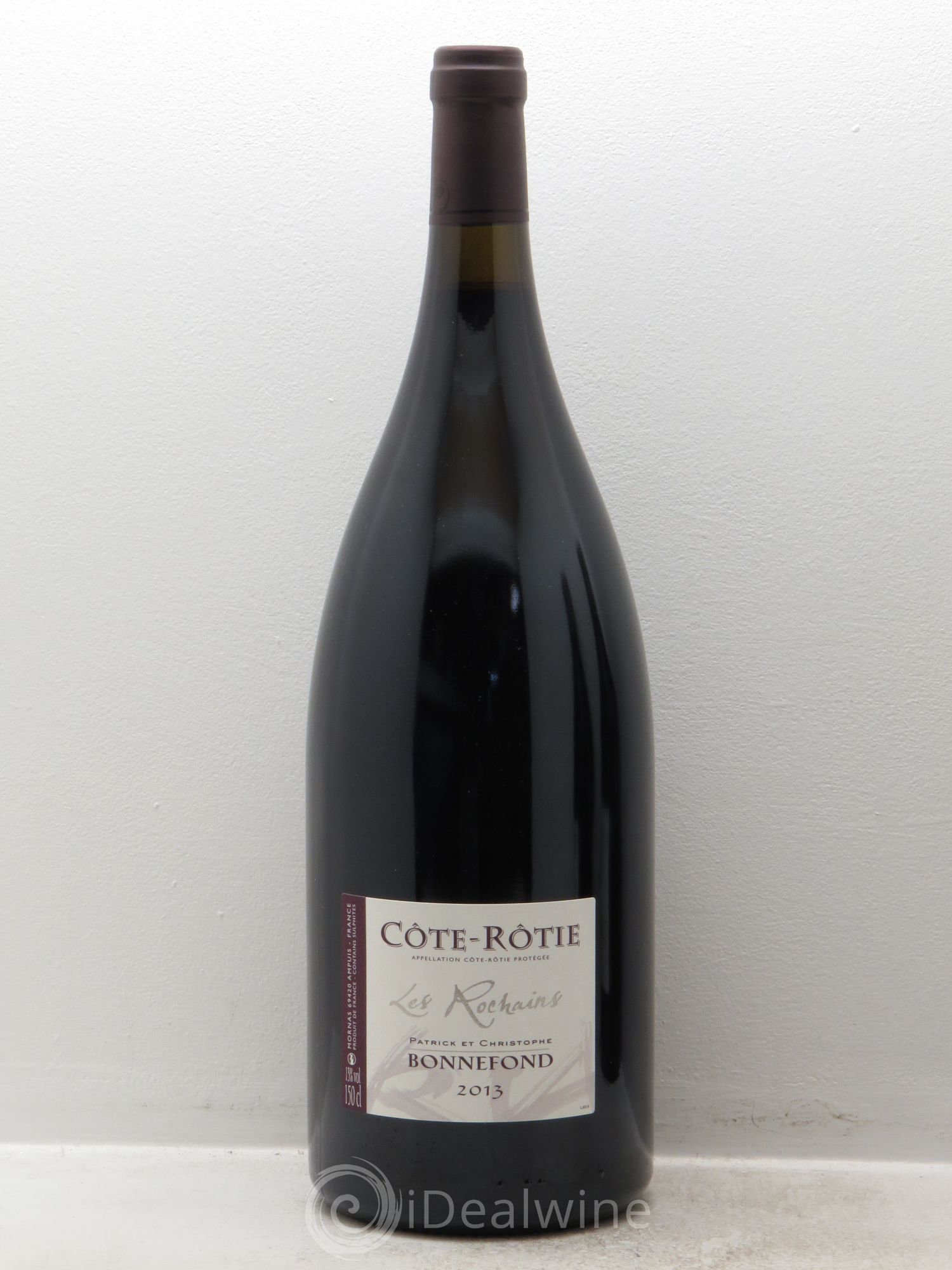 Côte-Rôtie Les Rochains Domaine Bonnefond 2013 - Lot de 1 magnum - 0