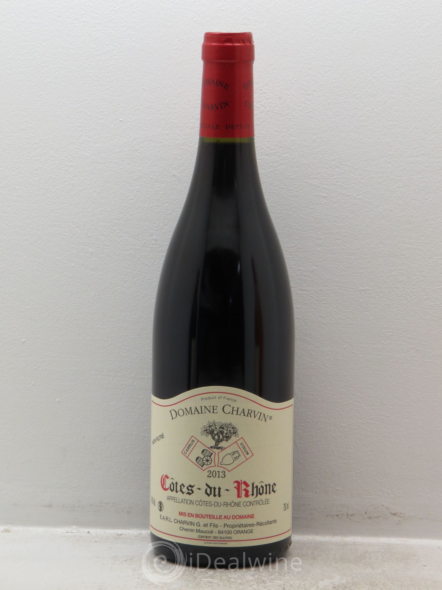 Côtes-du-Rhône Charvin (Domaine) 2013 - Lot de 1 bouteille - 0