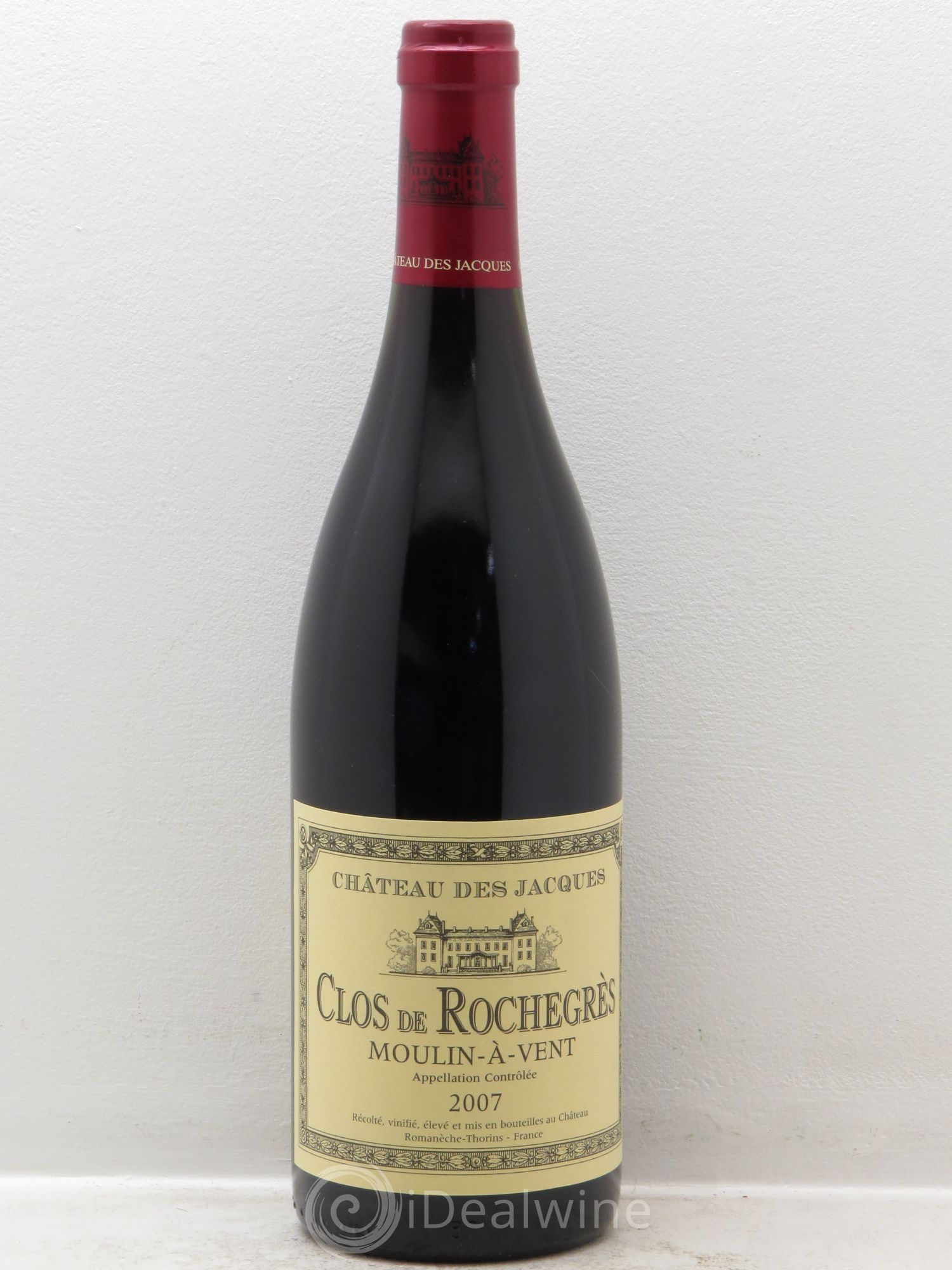 Moulin-à-Vent Clos de Rochegrès Château des Jacques 2007 - Posten von 1 Flasche - 0
